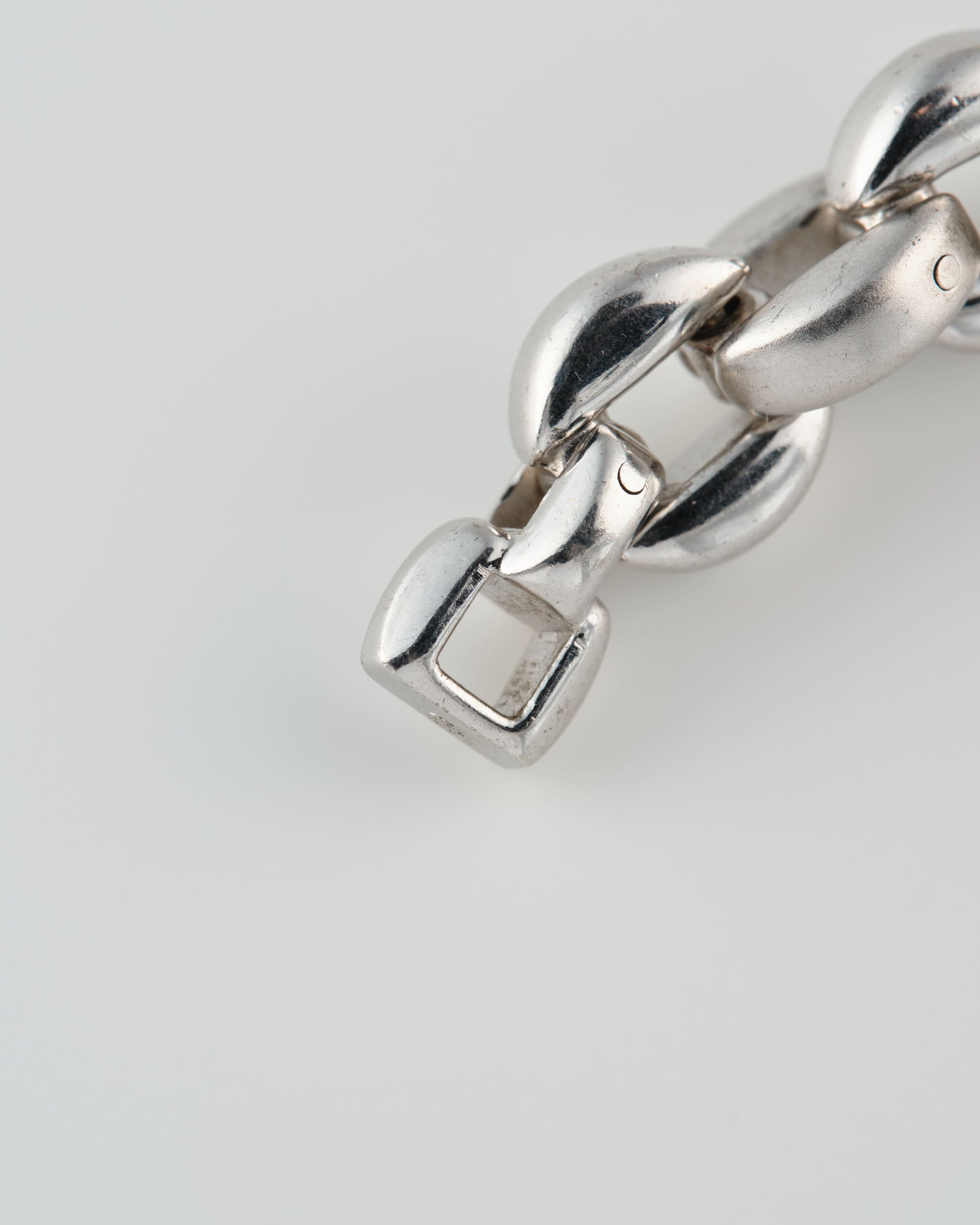 ［~80’s］Danish Vintage Silver 925 Heavy Chain Necklace