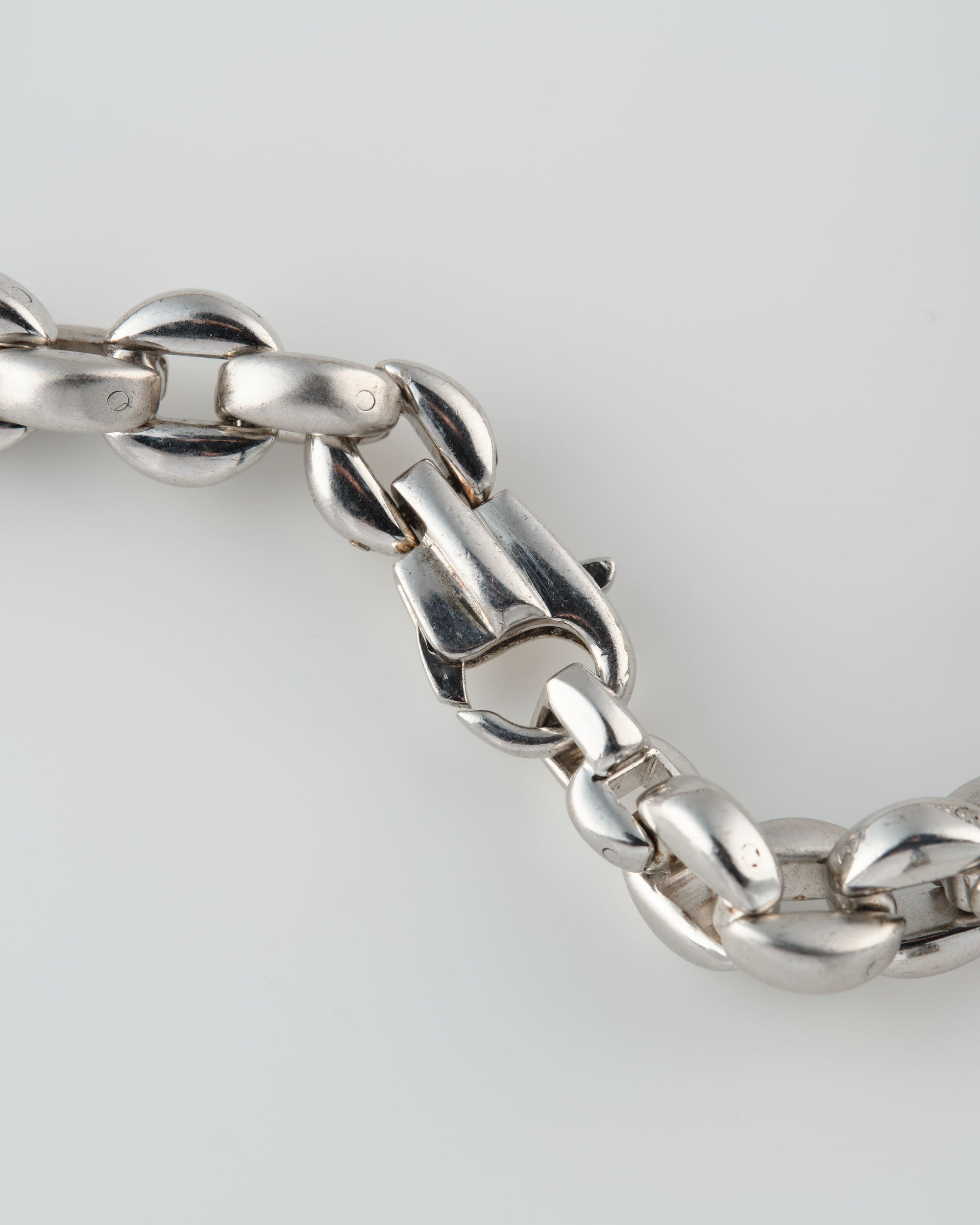 ［~80’s］Danish Vintage Silver 925 Heavy Chain Necklace
