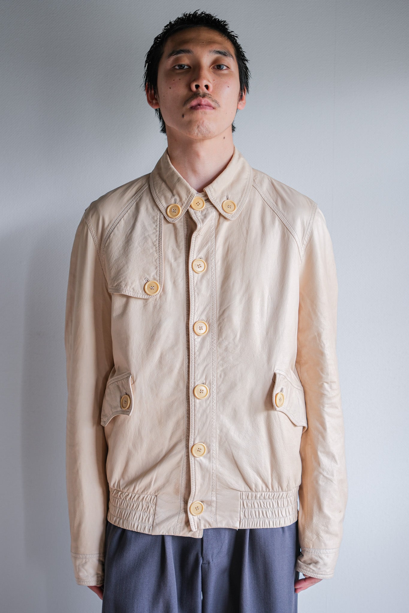 ［~00’s］Old LOEWE Leather Blouson