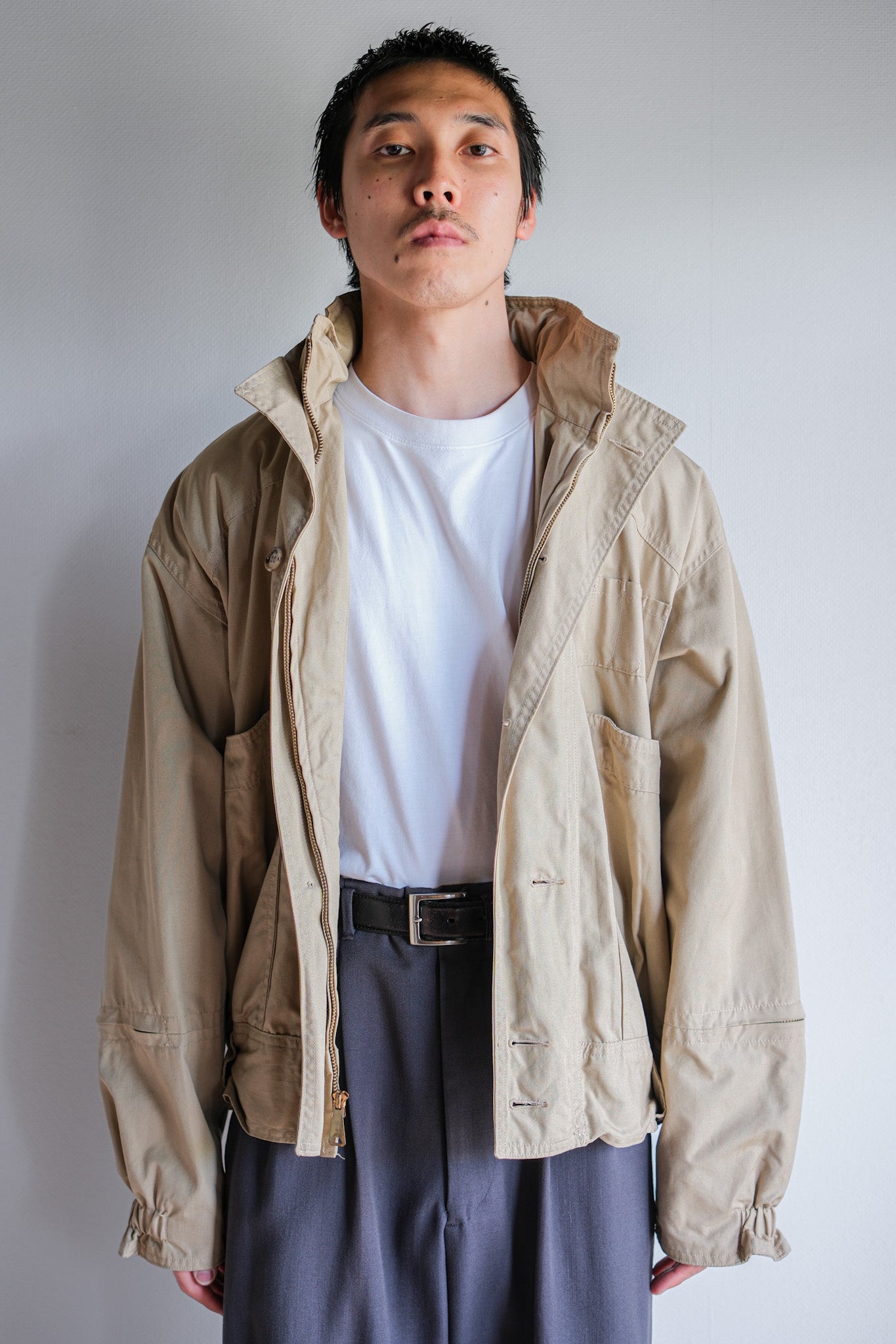 【~80's】Vintage Willis&Geiger Bush Poplin Hunter Hiker Jacket Size.L "Made in U.S.A."