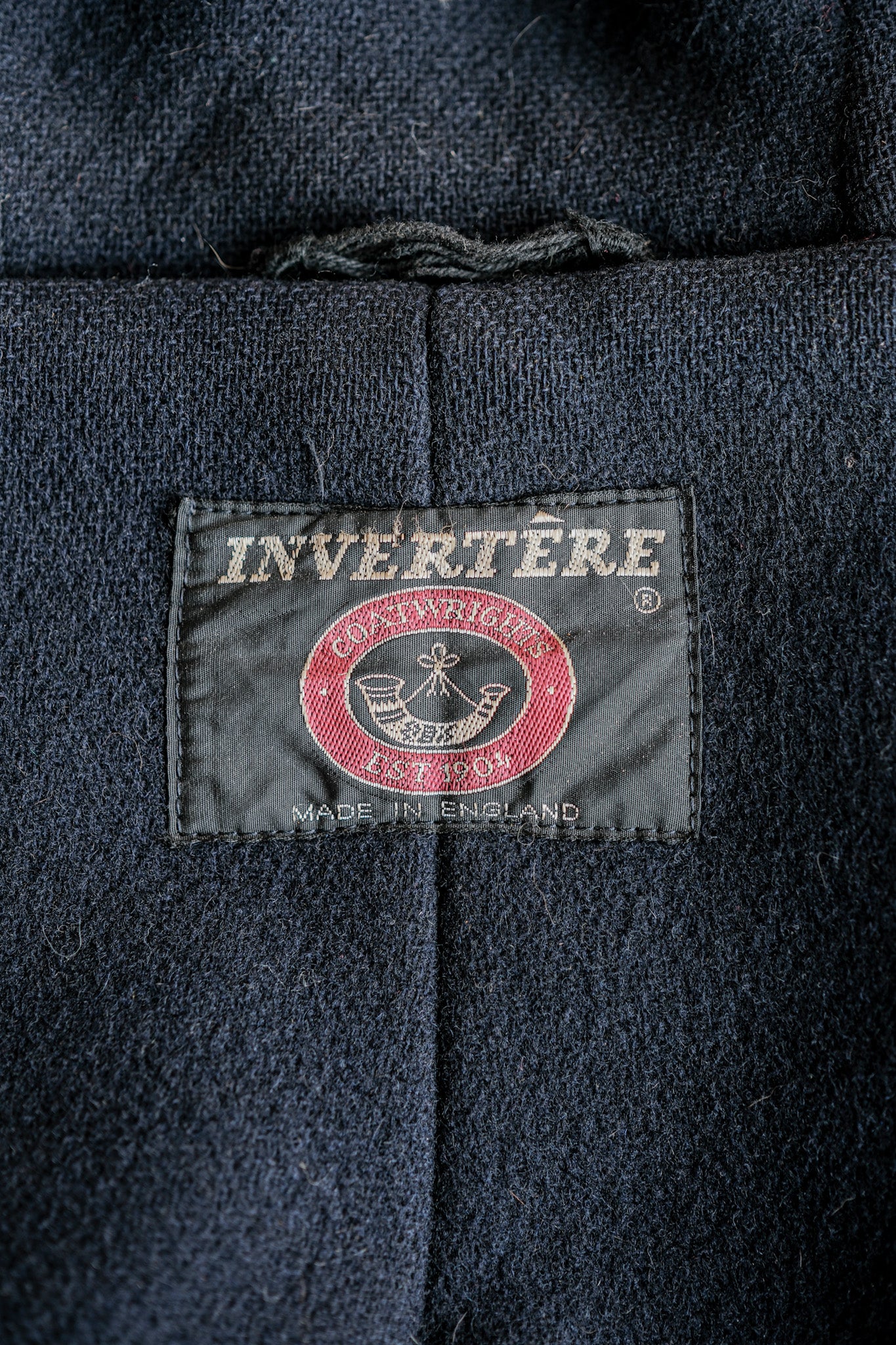 [~ 90's] Old Invertere HBT Wool Duffle Coat Taille.40L "MOORBROOK" "M.Bardelli en plus de la note"