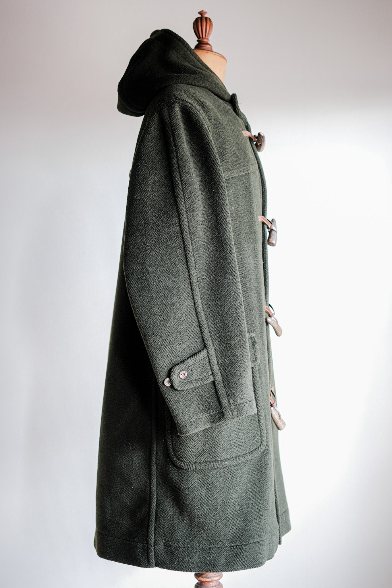 ［~90's］Old INVERTERE HBT Wool Duffle Coat "Moorbrook" "DAVIDE CENCI 別注"