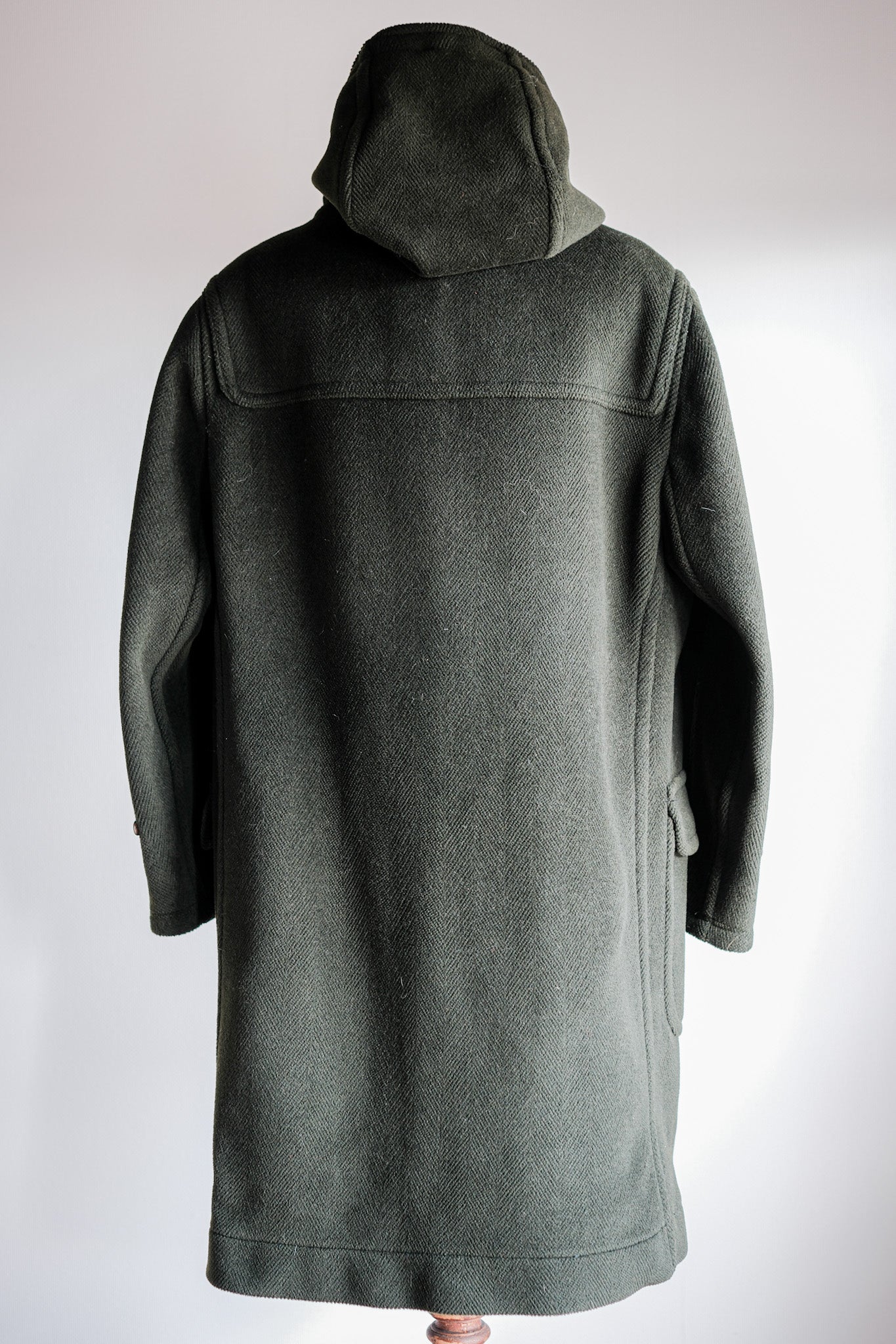 [~ 90's] Invertere เก่า HBT Wool Duffle Coat "Moorbrook" "Davide Cenci แยกโน้ต"