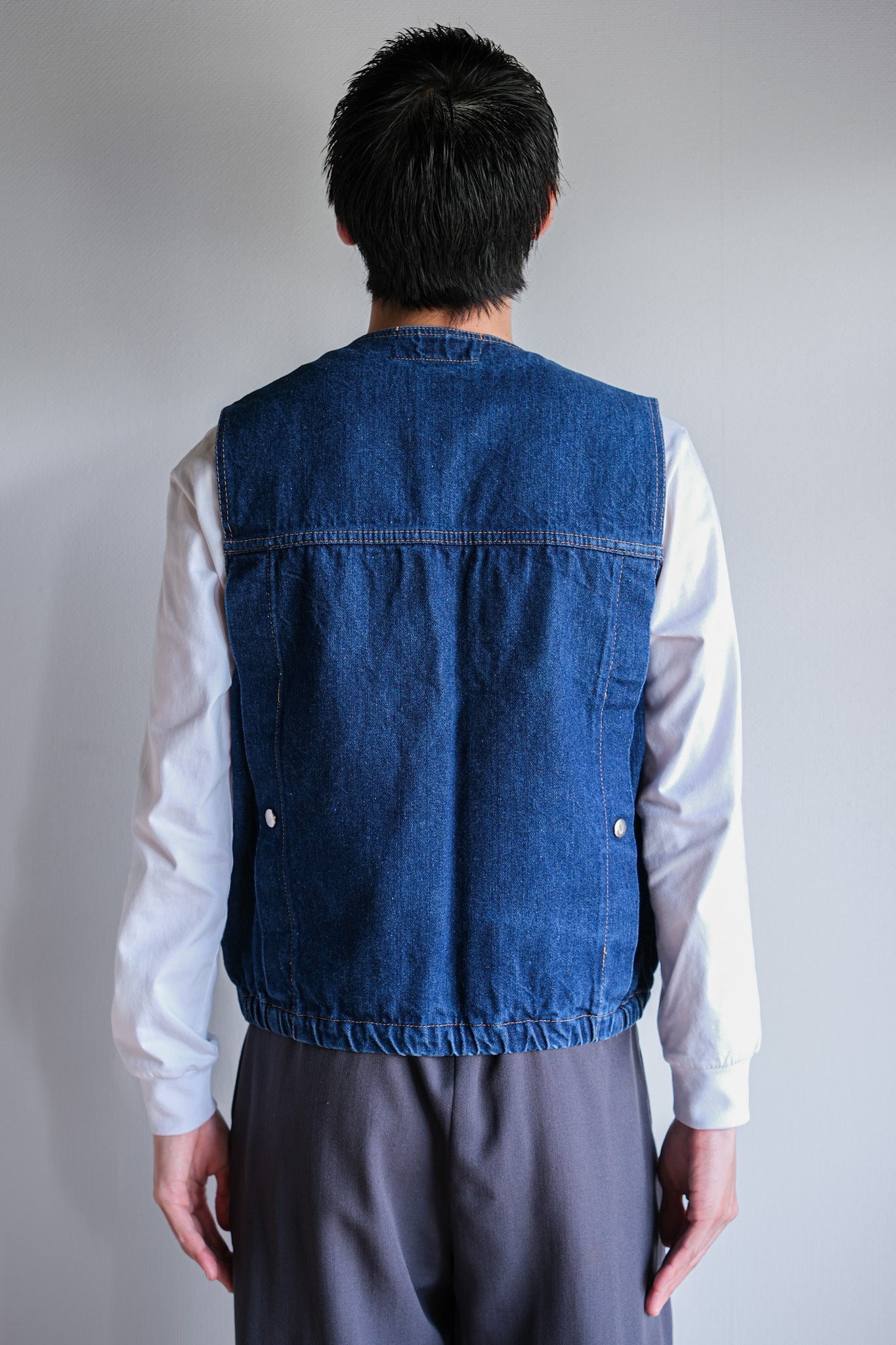 ［~80's］Old EMPORIO ARMANI Denim Vest