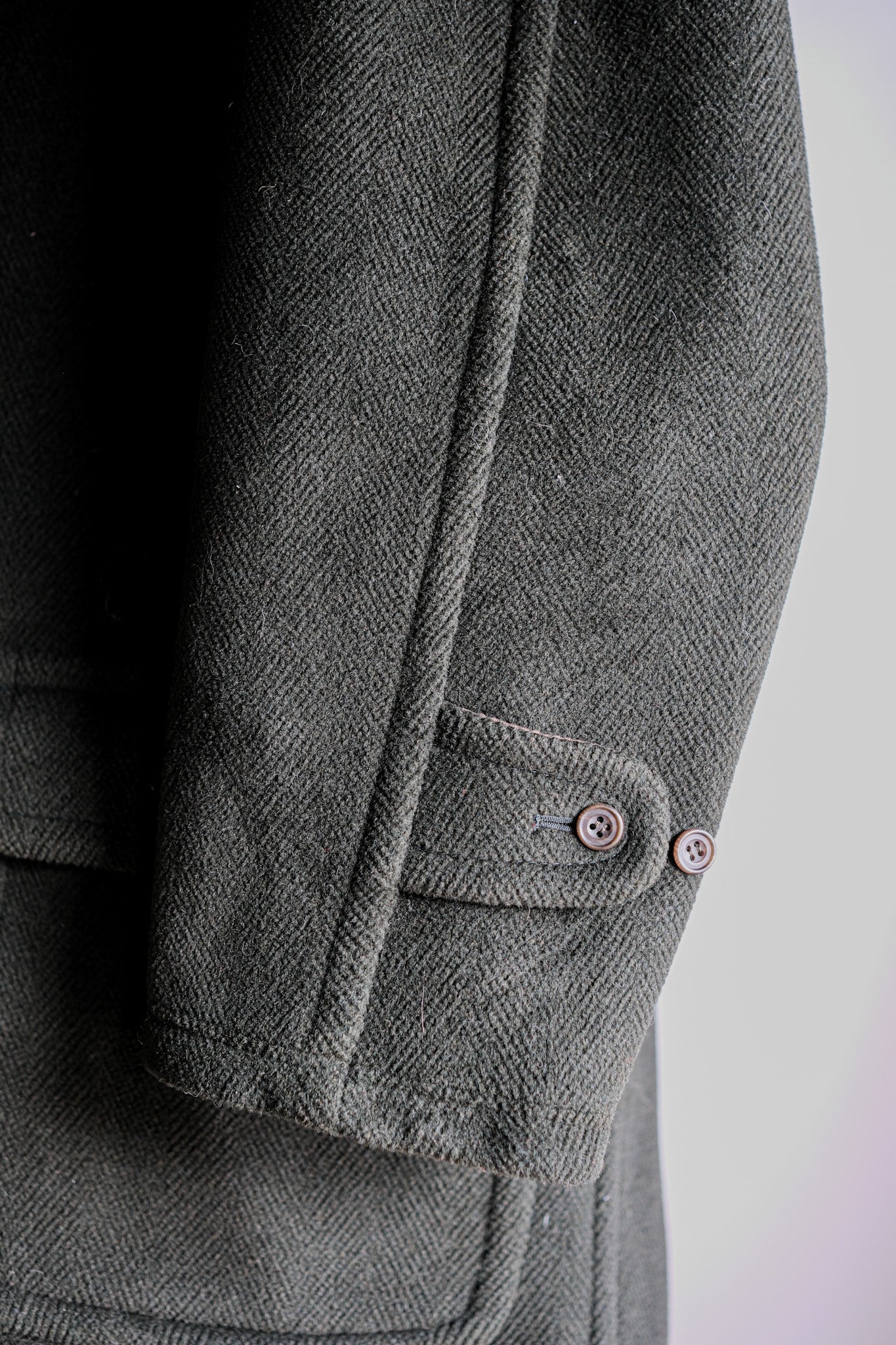 ［~90's］Old INVERTERE HBT Wool Duffle Coat "Moorbrook" "DAVIDE CENCI 別注"