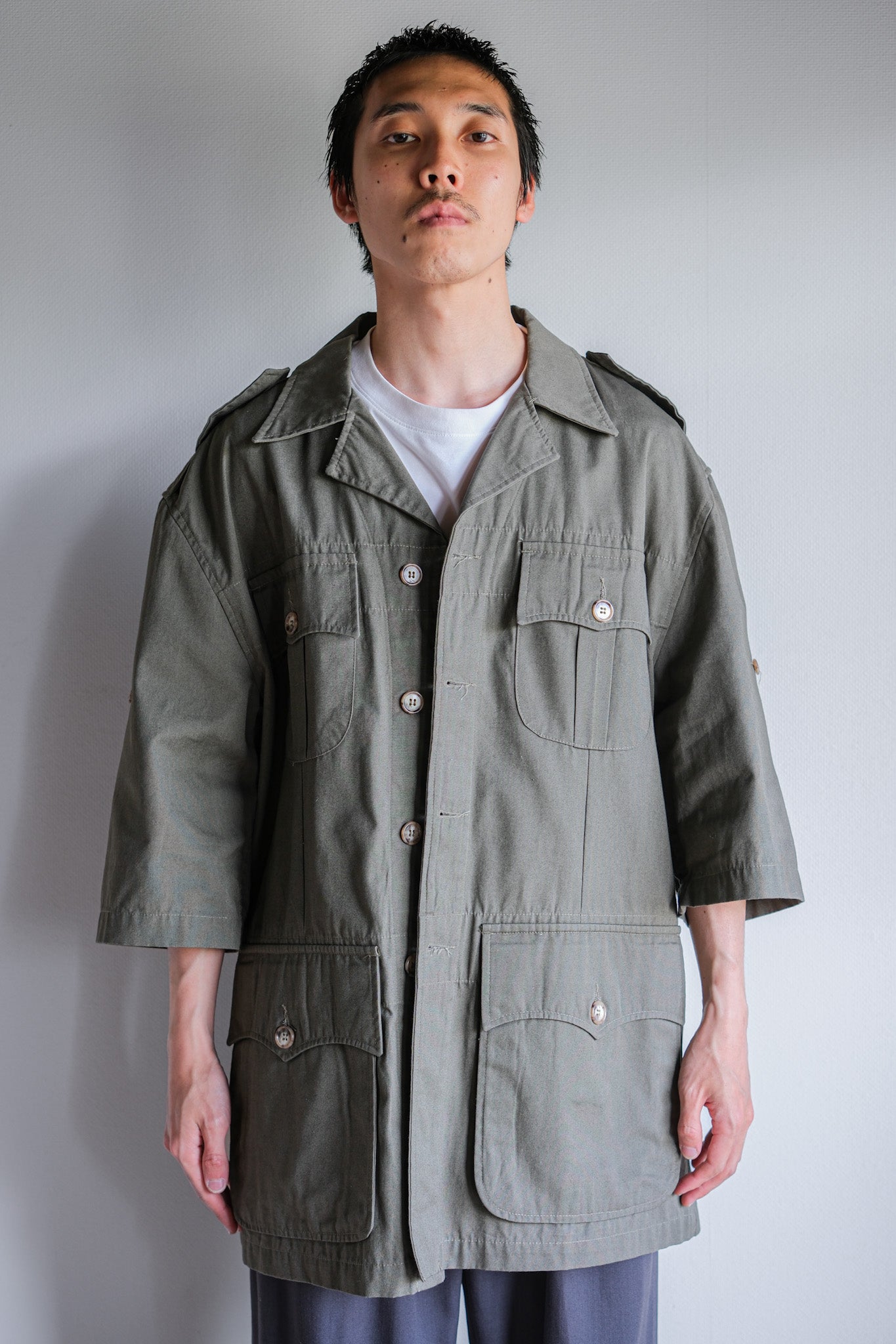 【~90's】Vintage Willis&Geiger Bush Poplin Selous Jacket Size.M "Made in U.S.A."