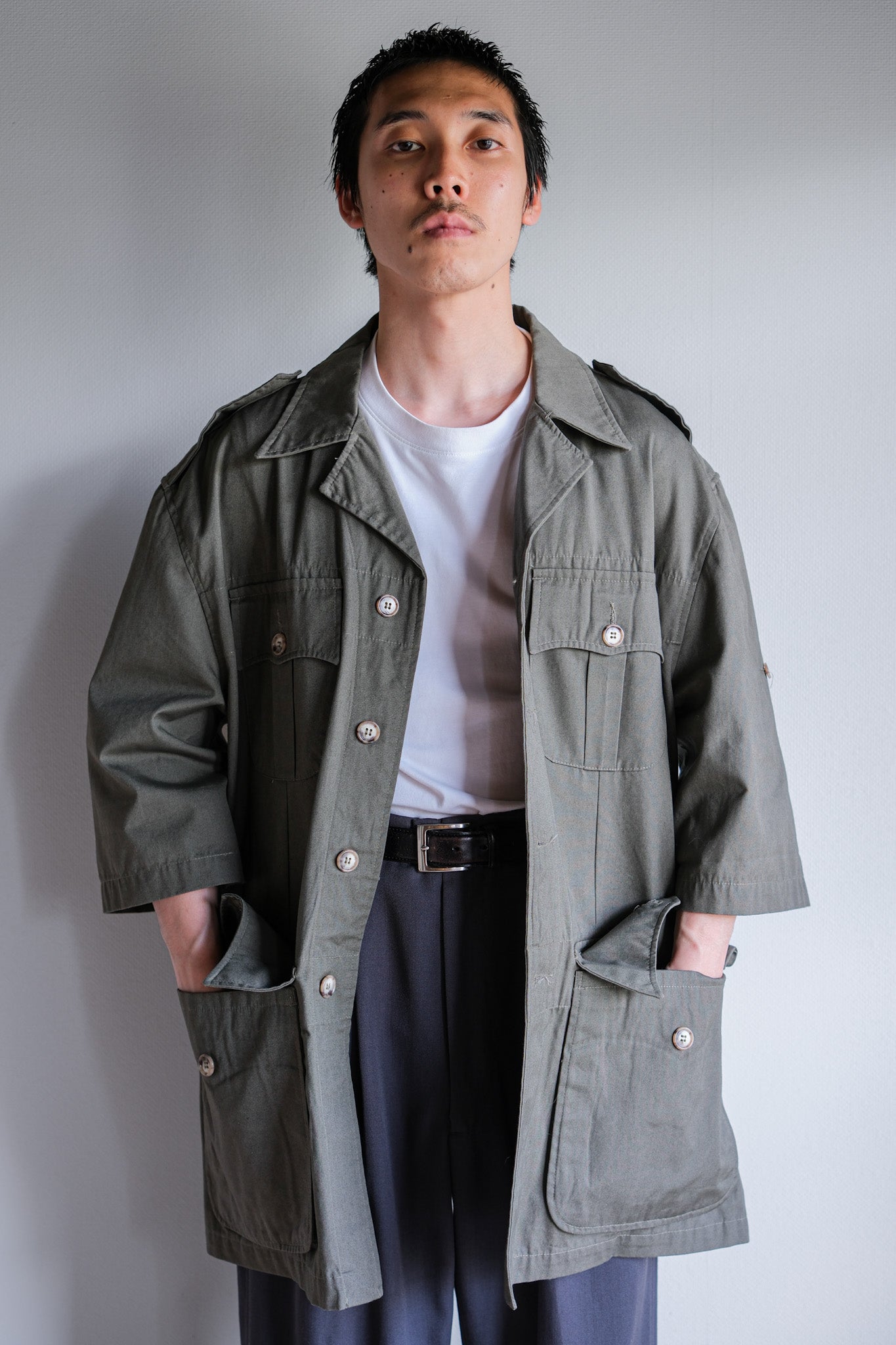 【~90's】Vintage Willis&Geiger Bush Poplin Selous Jacket Size.M "Made in U.S.A."