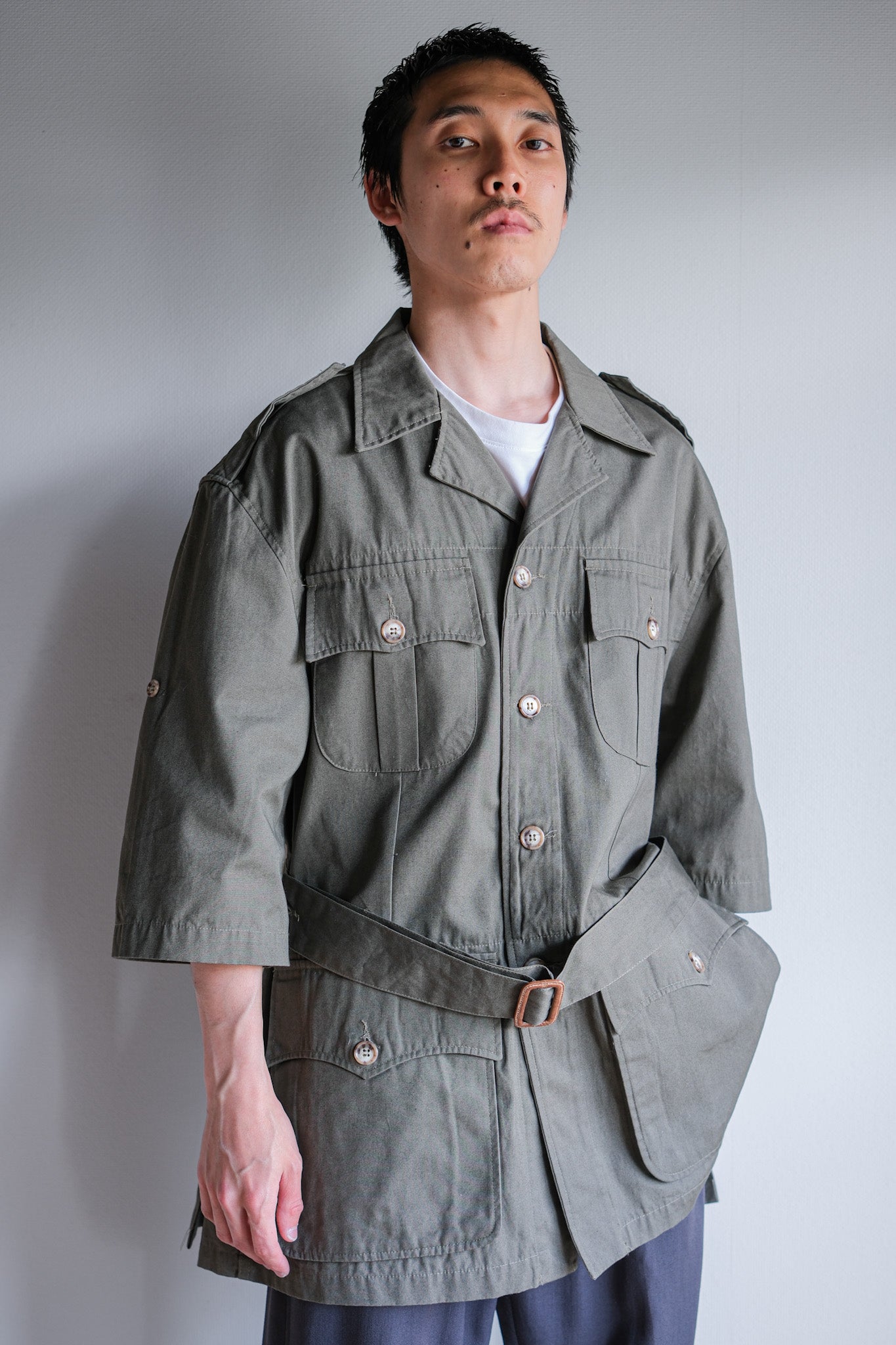 【~90's】Vintage Willis&Geiger Bush Poplin Selous Jacket Size.M "Made in U.S.A."