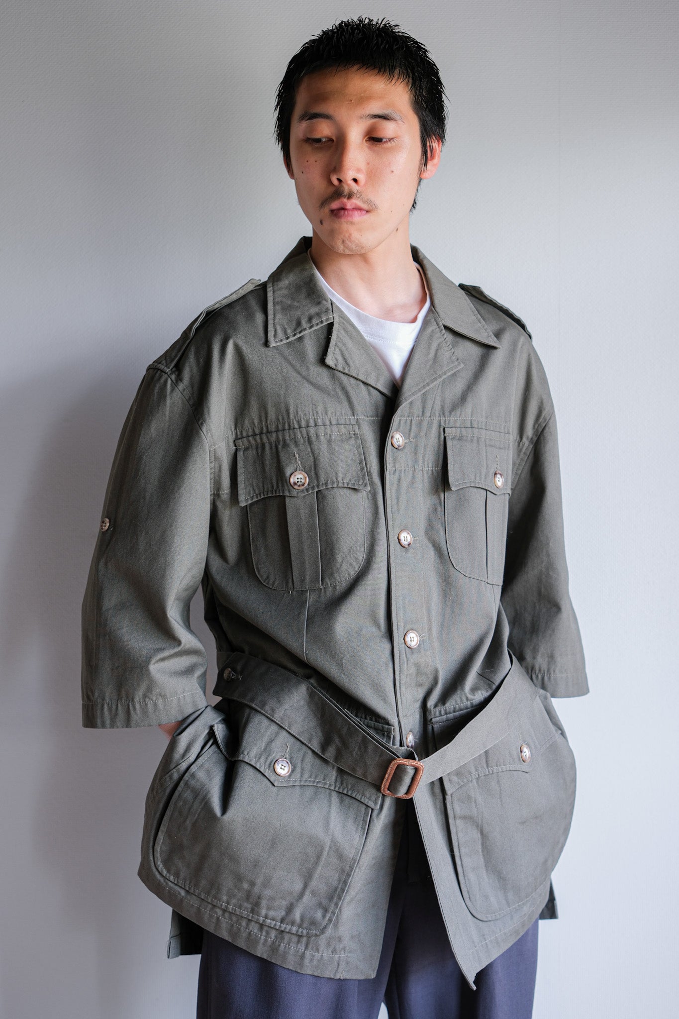 【~90's】Vintage Willis&Geiger Bush Poplin Selous Jacket Size.M "Made in U.S.A."