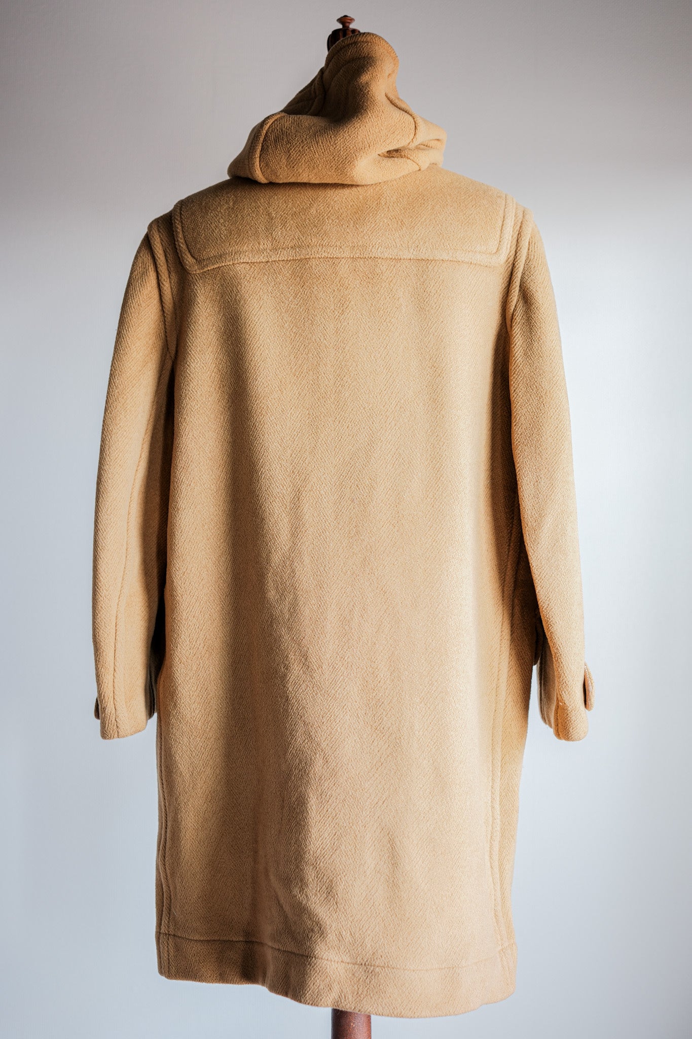 ［~90's］Old INVERTERE HBT Wool Duffle Coat Size.38R "Moorbrook"