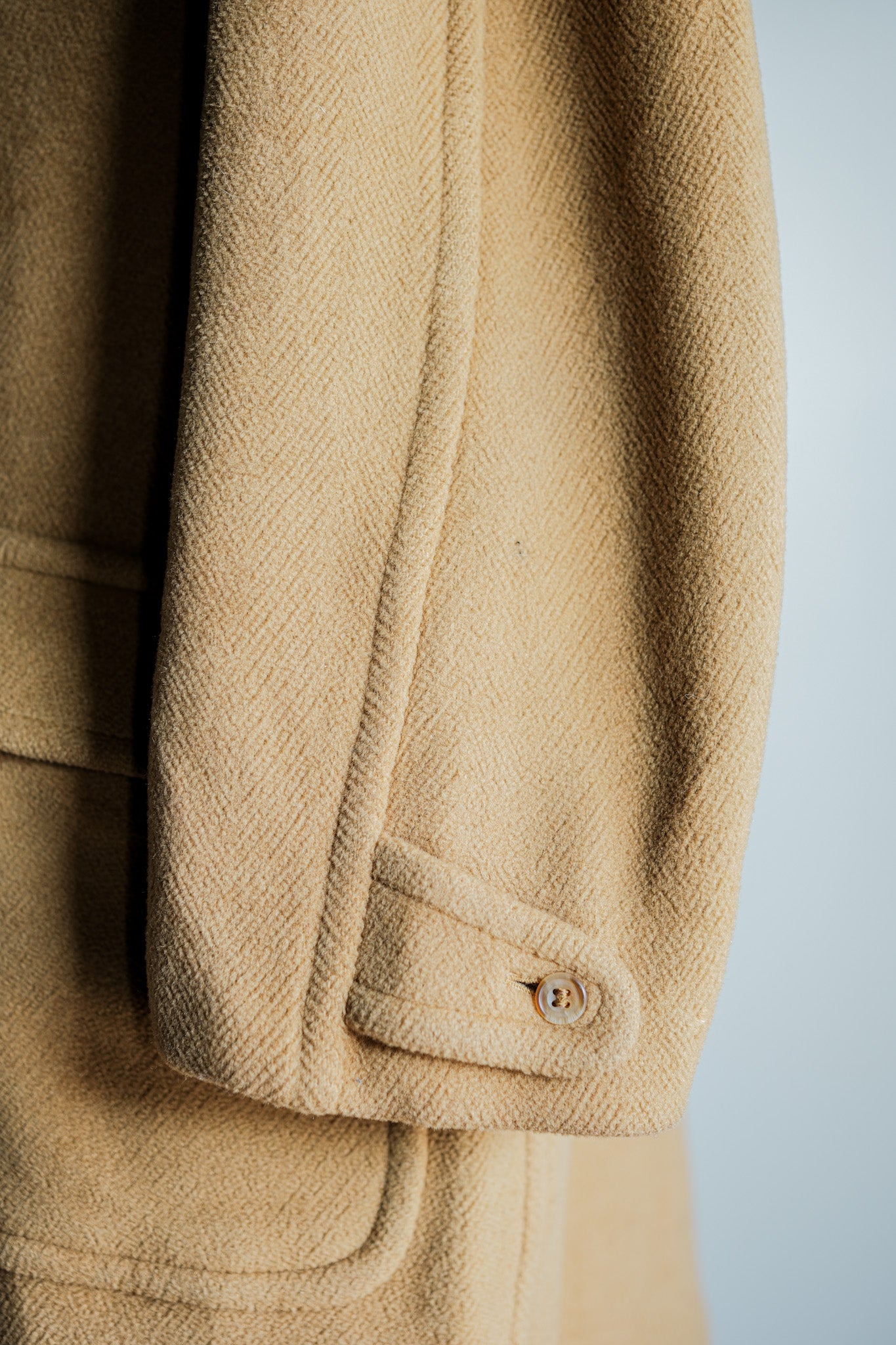 ［~90's］Old INVERTERE HBT Wool Duffle Coat Size.38R "Moorbrook"