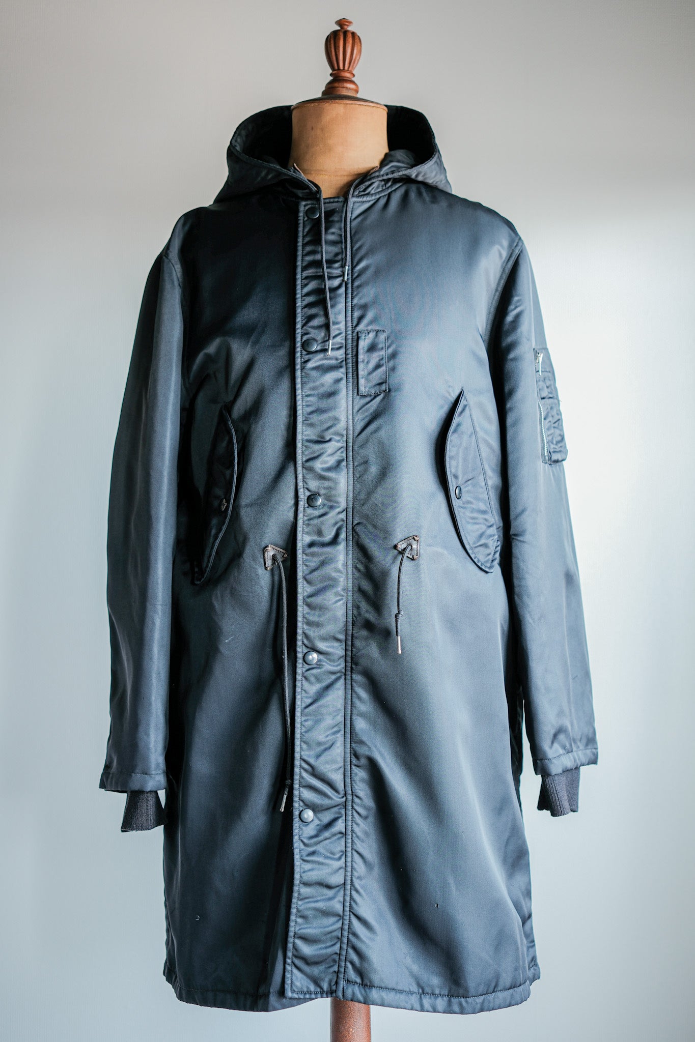 ［~00’s］Old miu miu Military Style Nylon Coat Size.M