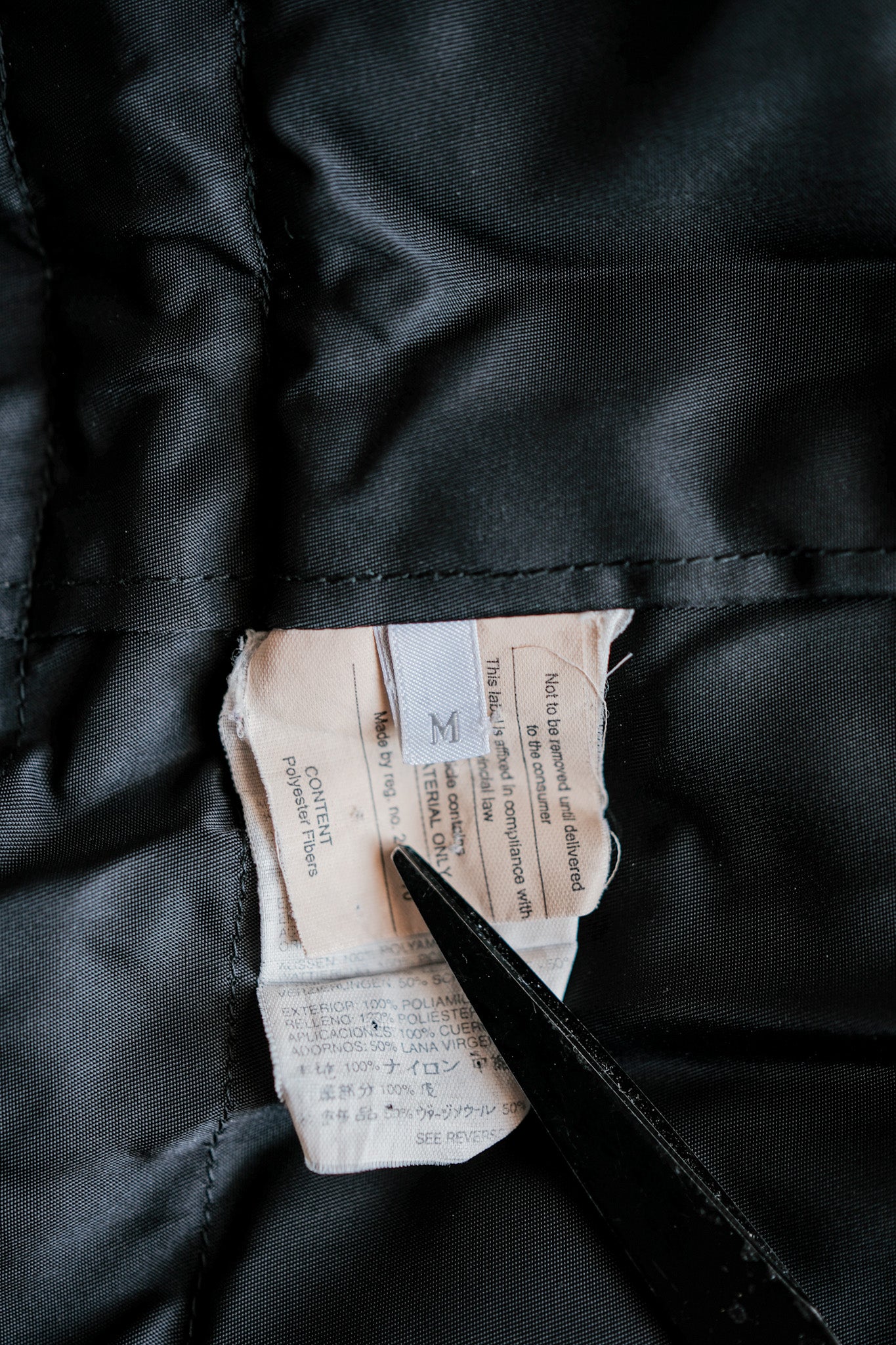 ［~00’s］Old miu miu Military Style Nylon Coat Size.M