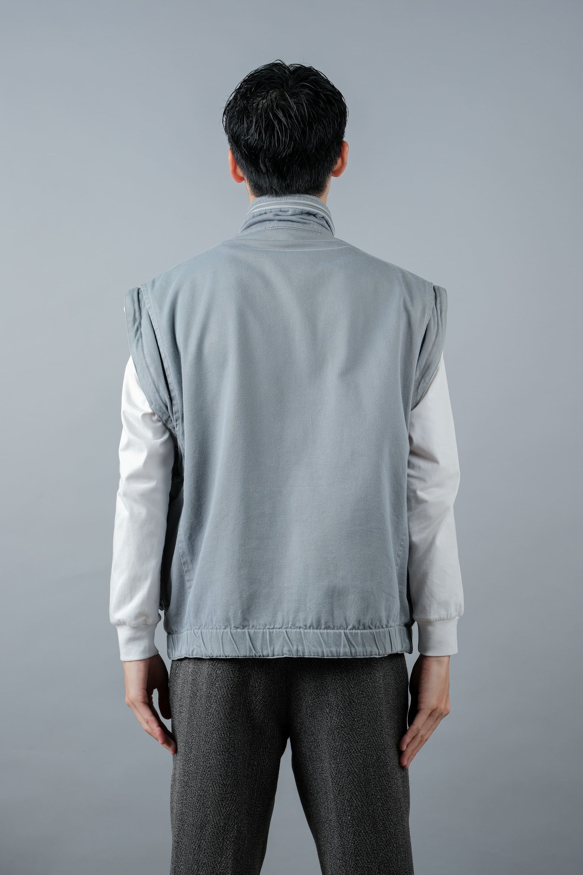 ［~90's］Old Renoma Paris Detachable Sleeve Multi Pocket Jacket