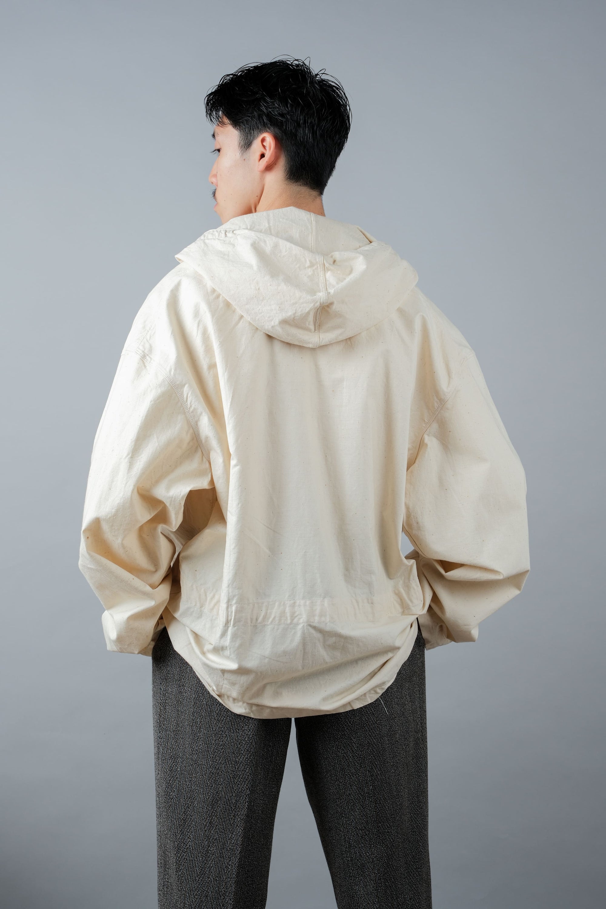 ［~50's］French Army Cotton Linen Mountain Smock "Dead Stock"
