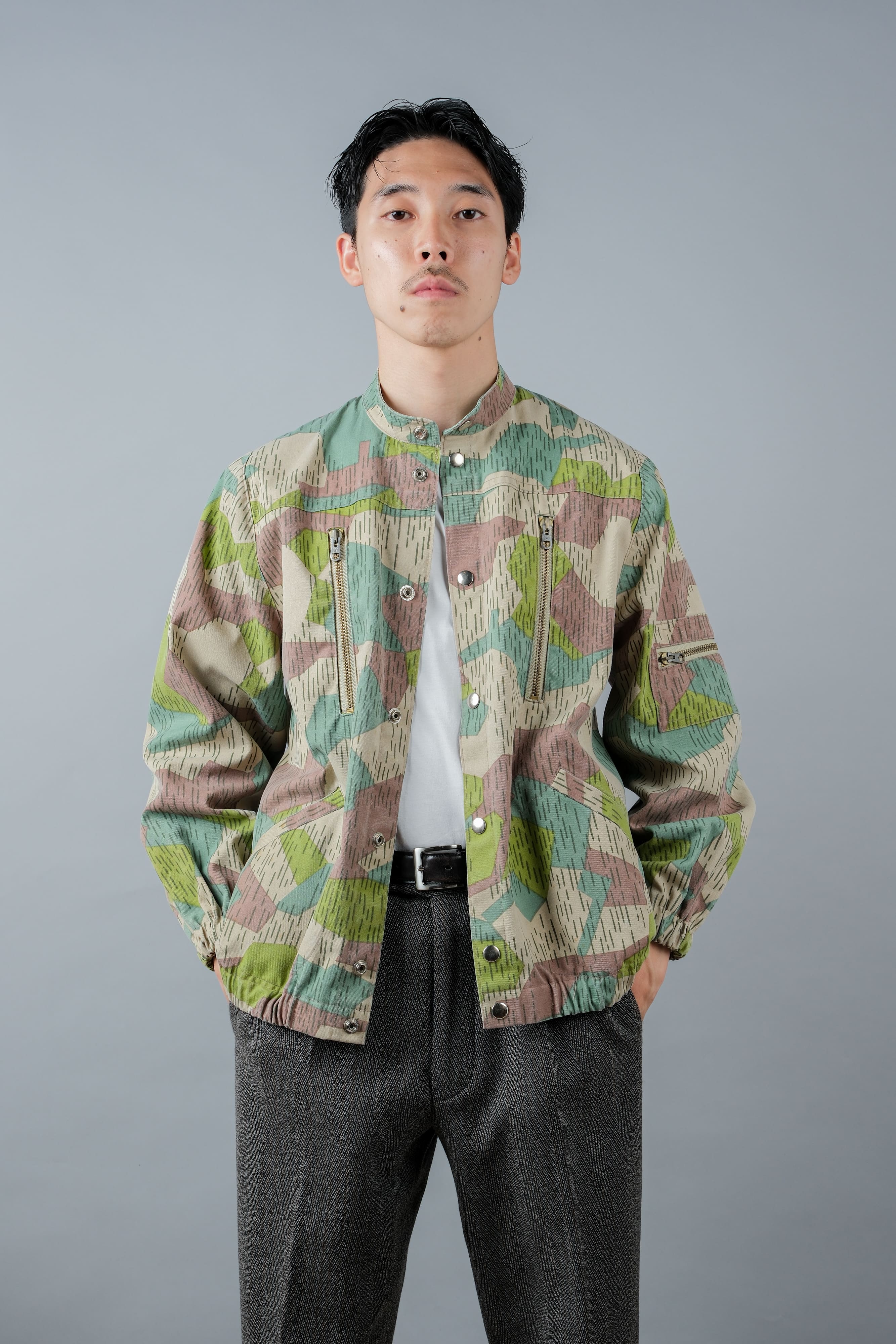 【~80's】Czechoslovakian Svazarm Splinter Pattern Camouflage Jacket