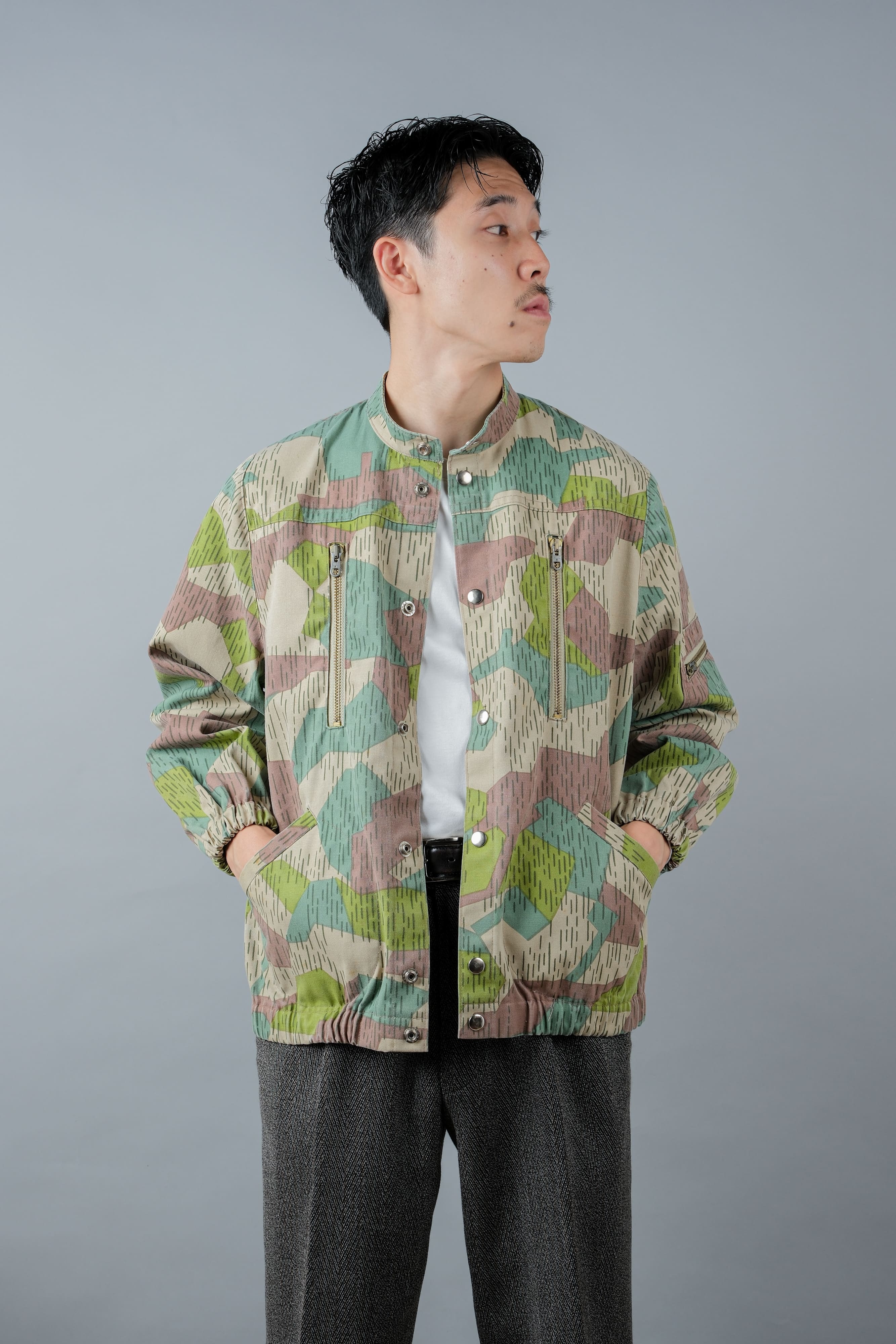 【~80's】Czechoslovakian Svazarm Splinter Pattern Camouflage Jacket