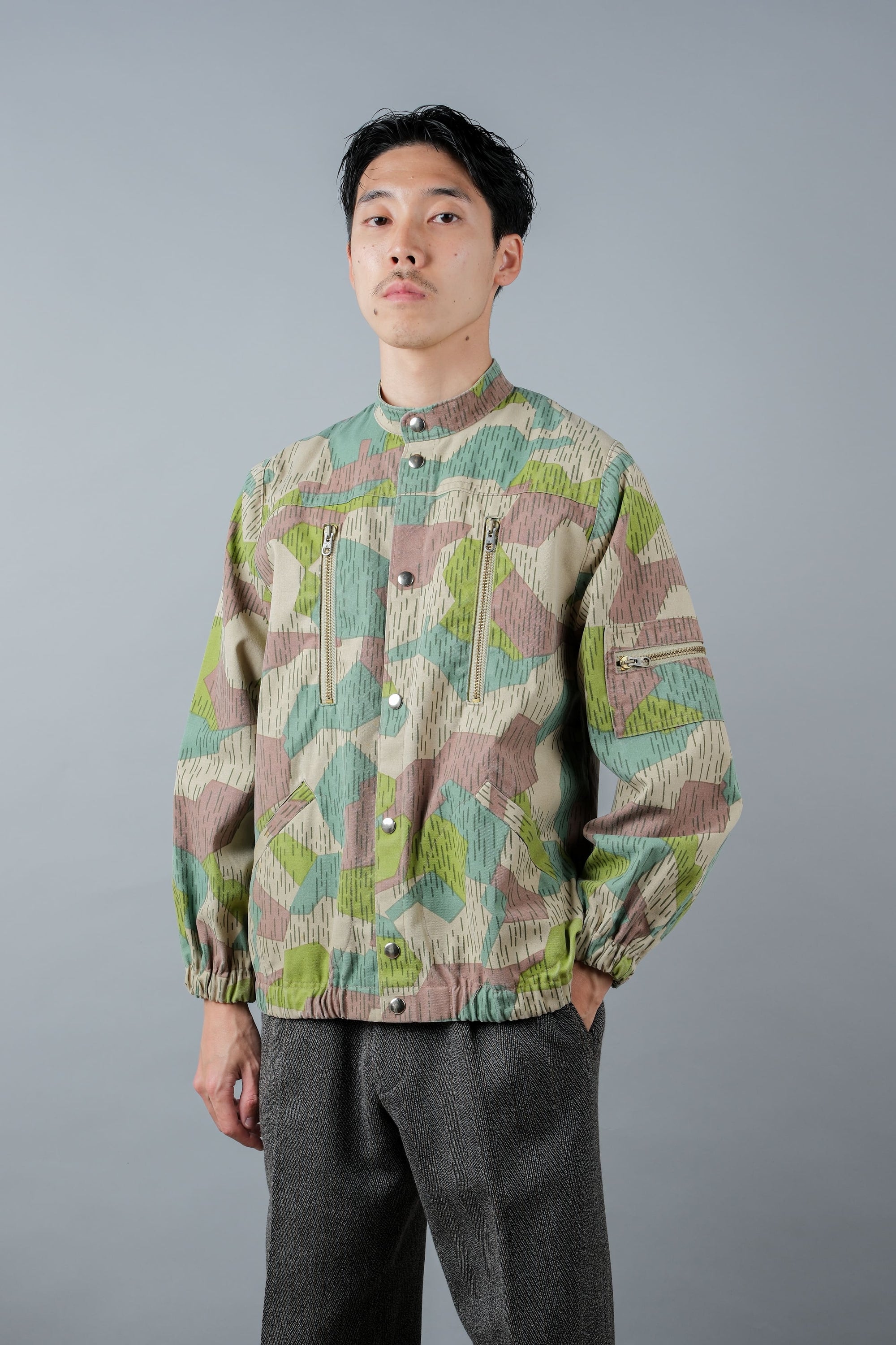 ［~80's］Czechoslovakian Svazarm Splinter Pattern Camouflage Jacket