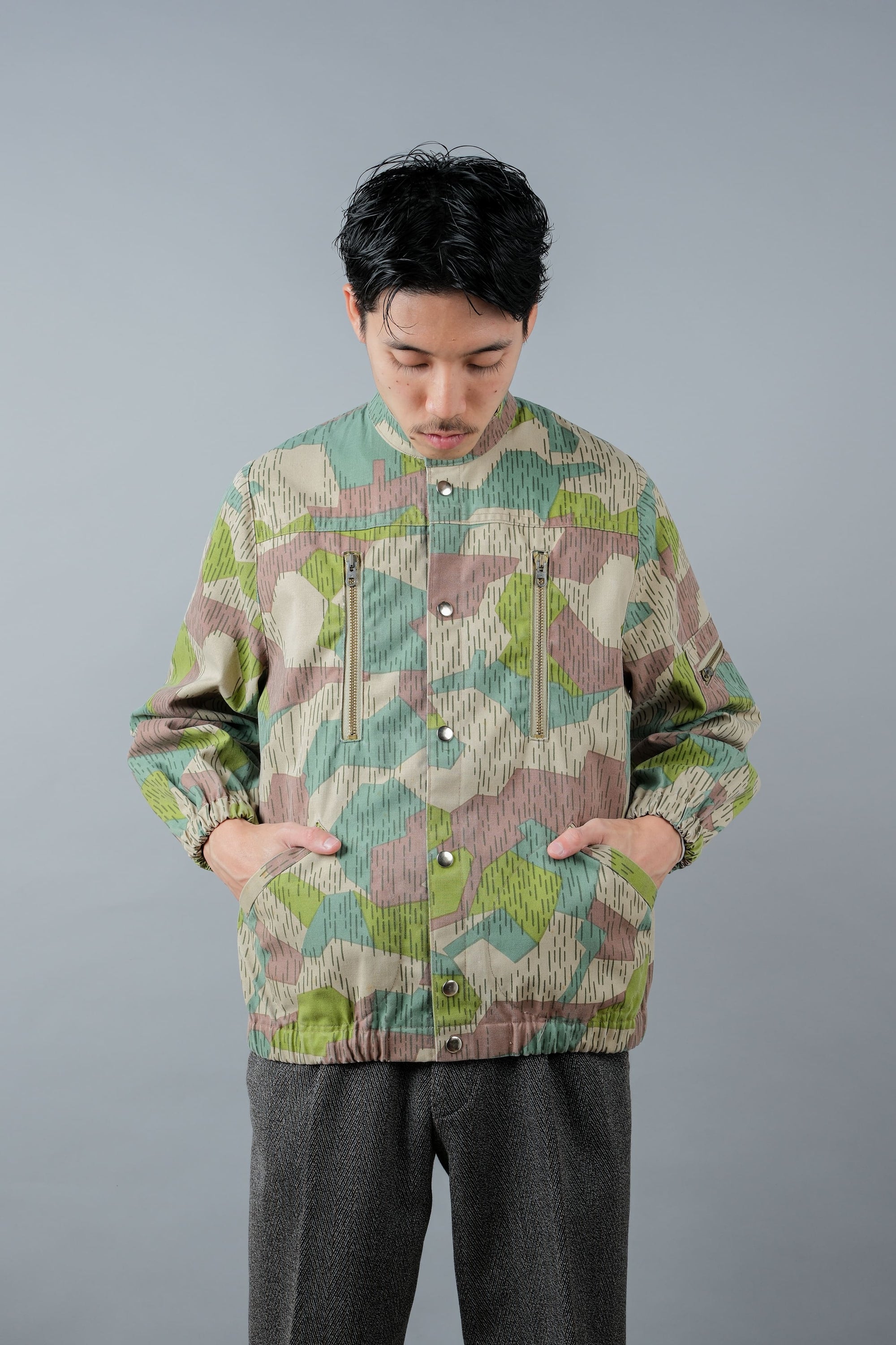［~80's］Czechoslovakian Svazarm Splinter Pattern Camouflage Jacket