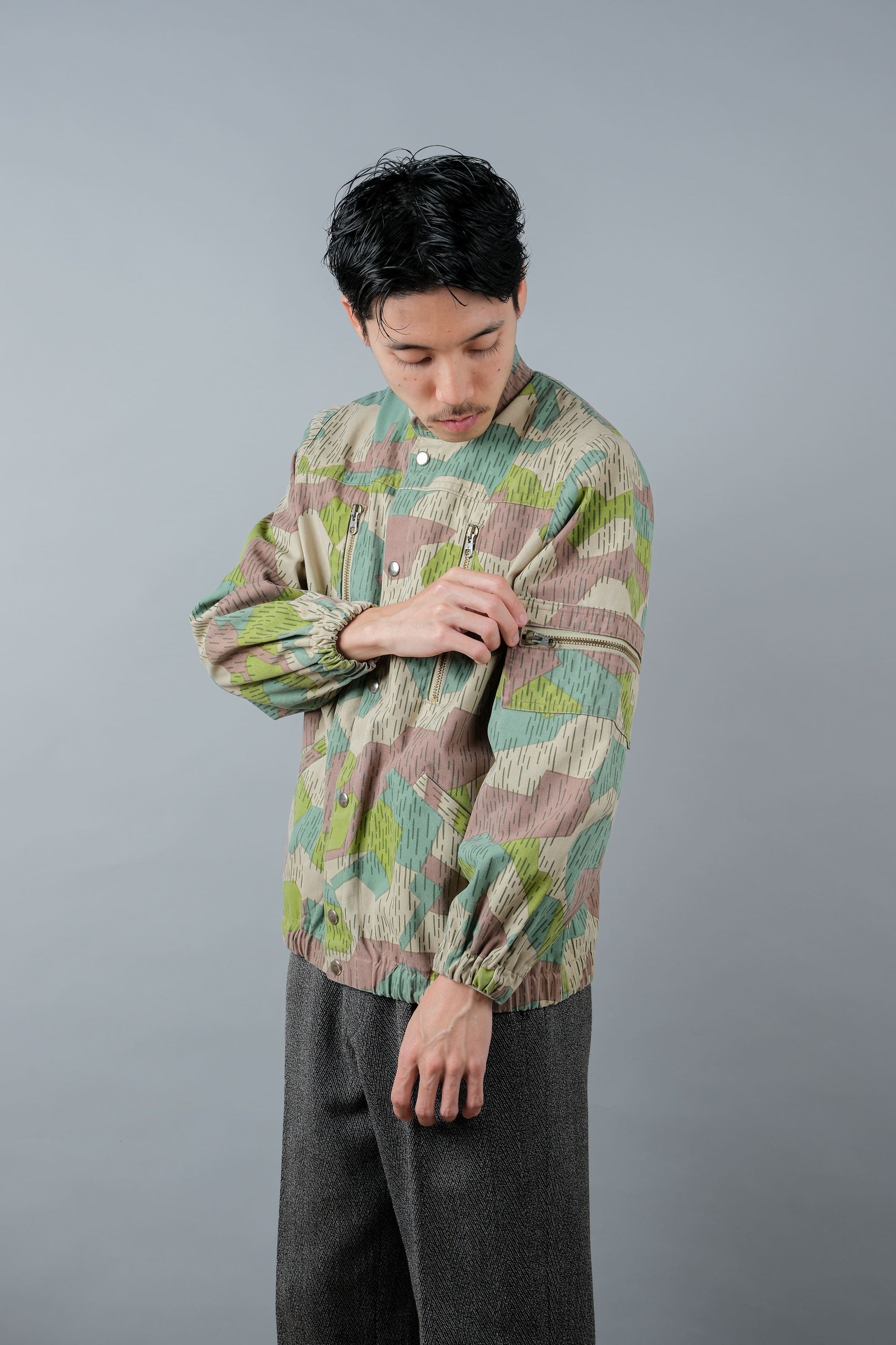 ［~80's］Czechoslovakian Svazarm Splinter Pattern Camouflage Jacket