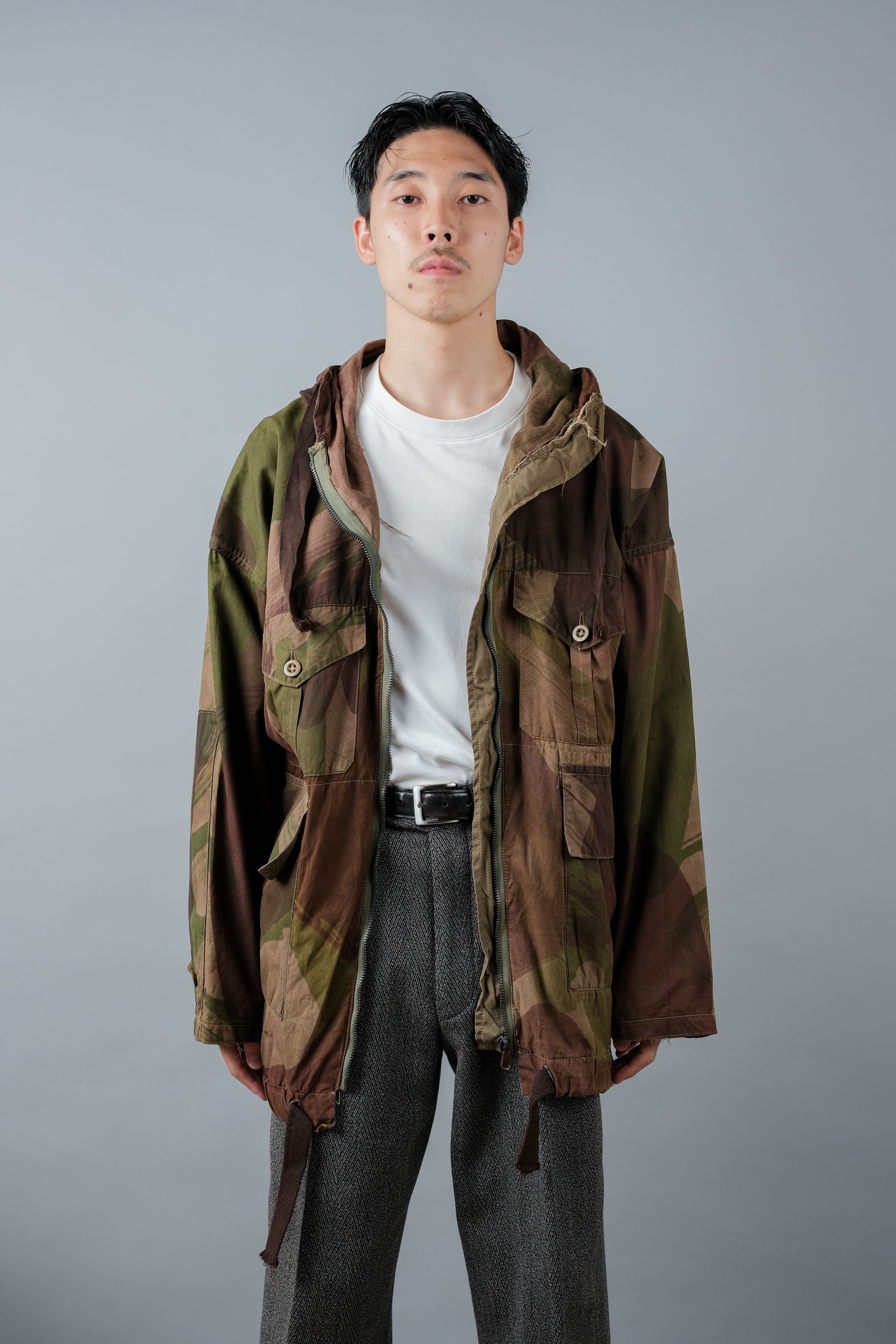 ［~40's］WWⅡ British Army Camouflage Windproof Smock Size.3 "SAS" "Modified"