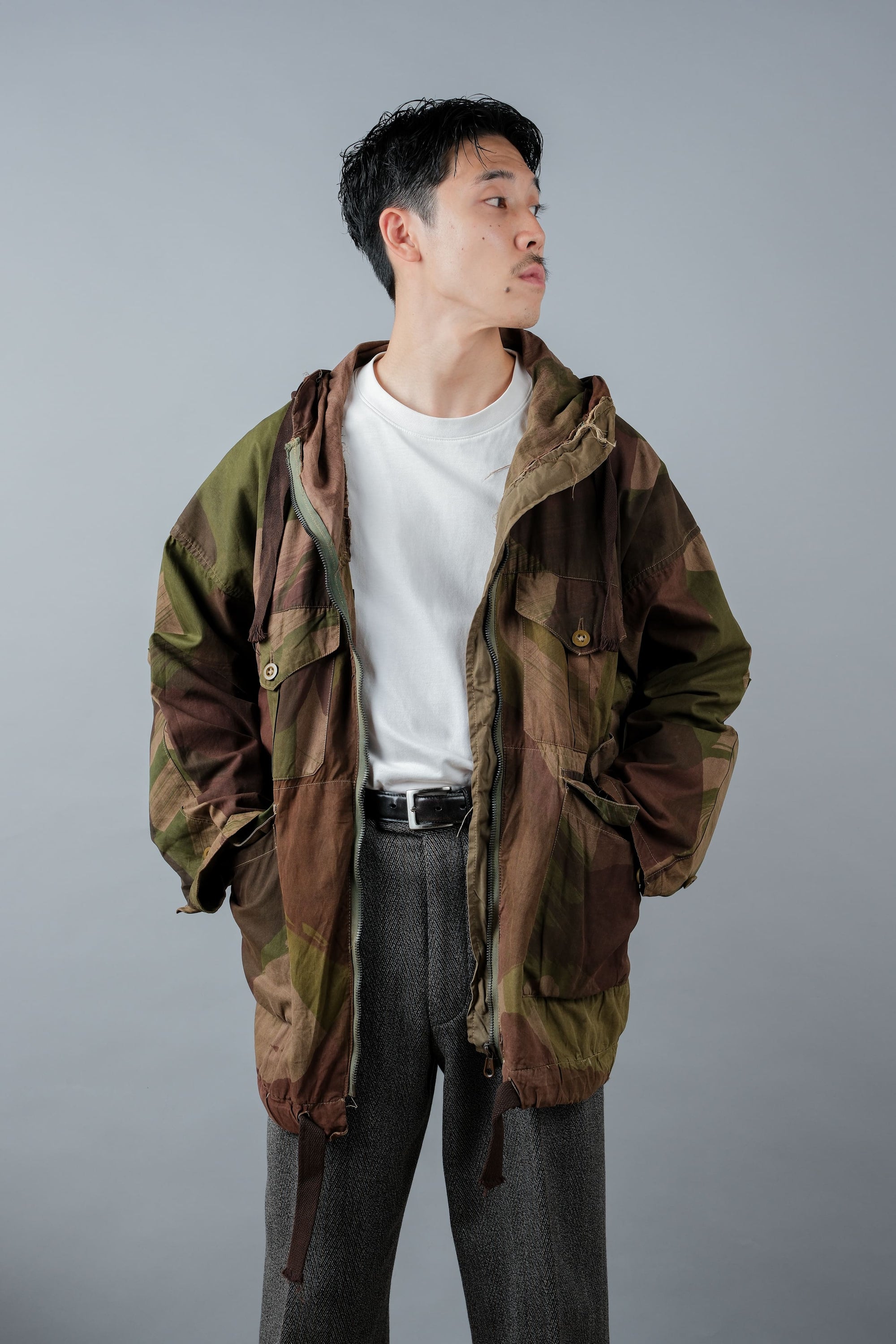 ［~40's］WWⅡ British Army Camouflage Windproof Smock Size.3 "SAS" "Modified"