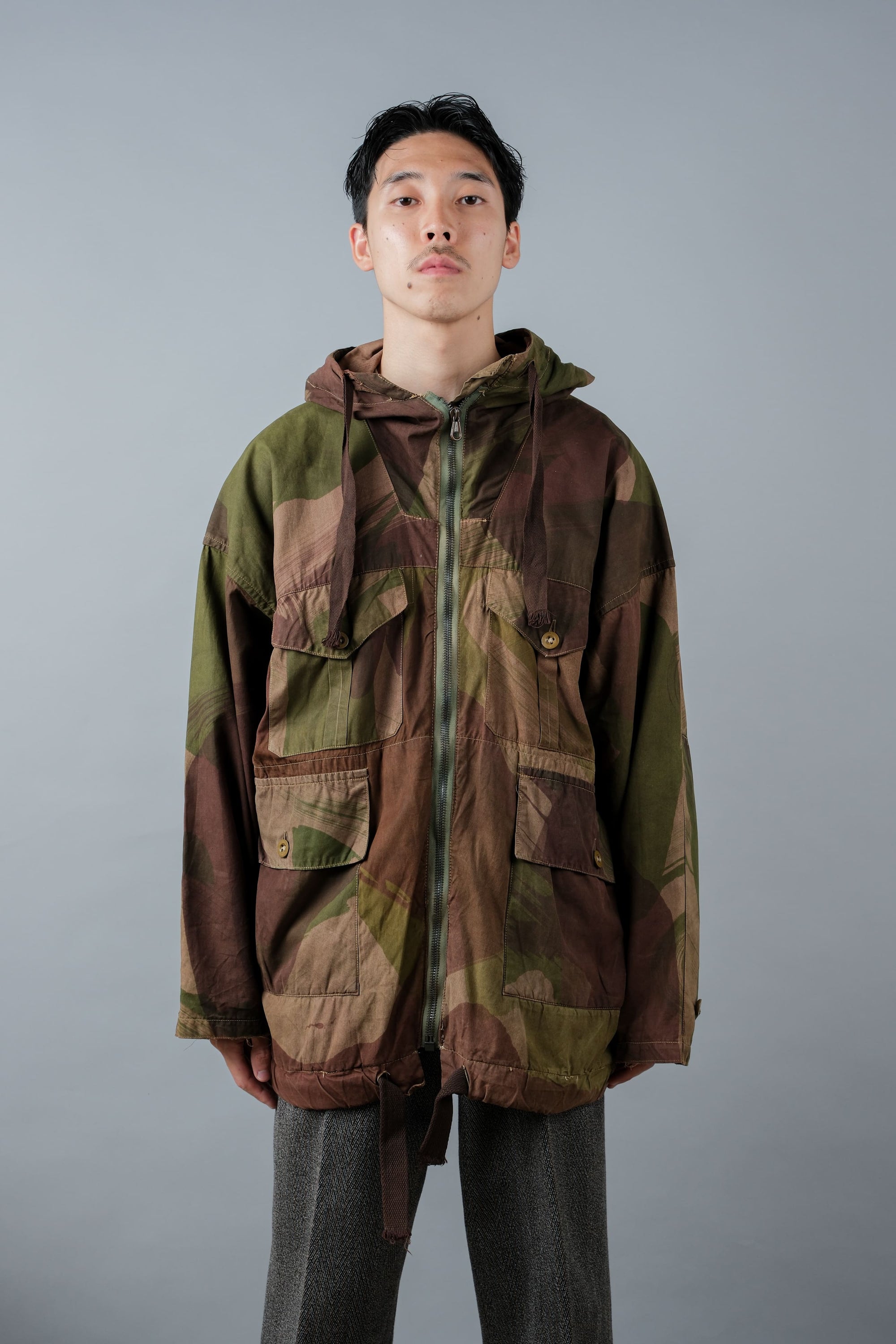［~40's］WWⅡ British Army Camouflage Windproof Smock Size.3 "SAS" "Modified"