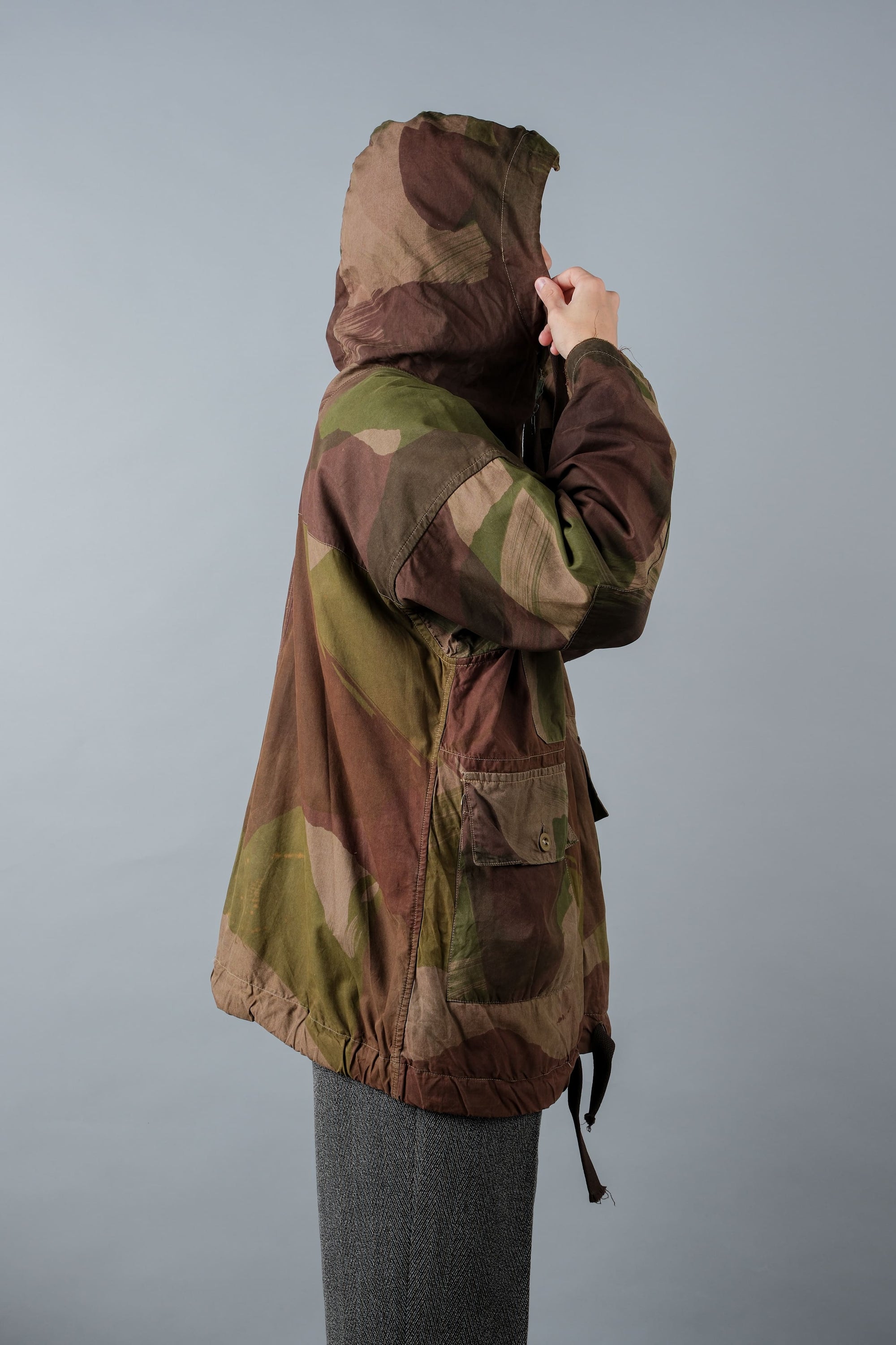 ［~40's］WWⅡ British Army Camouflage Windproof Smock Size.3 "SAS" "Modified"