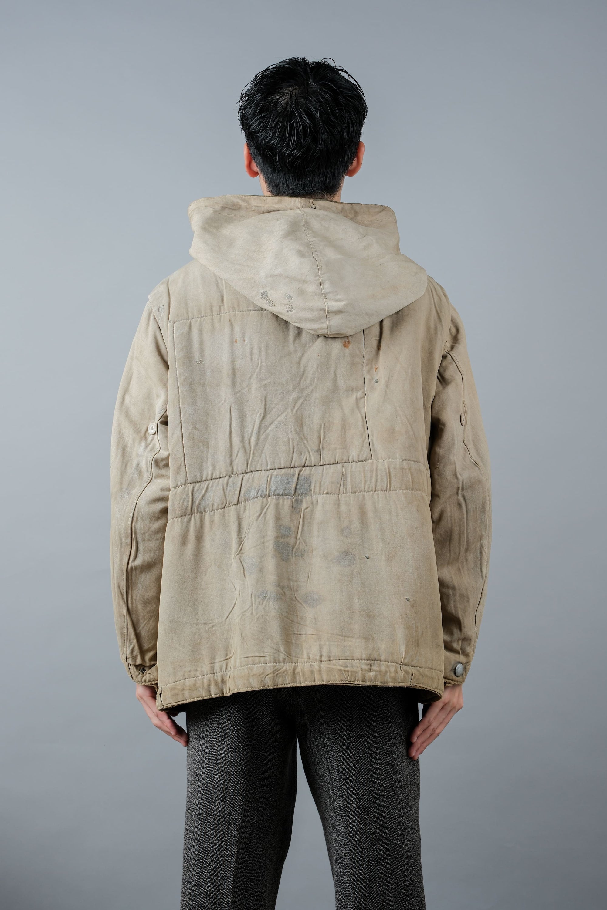 ［~40's］WWⅡ German Army Sumpftarnmuster 44 Camouflage 43 Pattern Reversible Winter Parka "Wehrmacht"