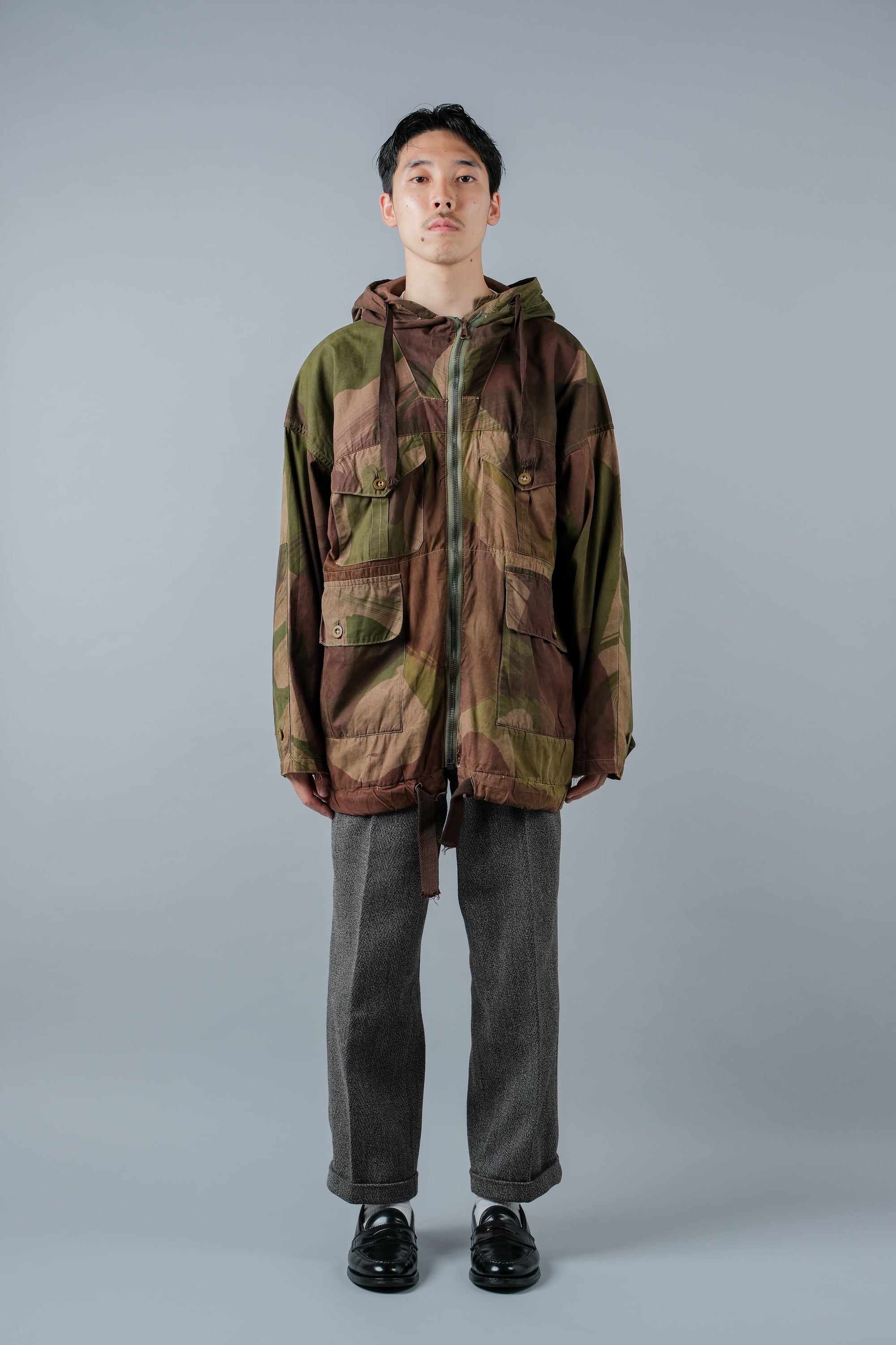 ［~40's］WWⅡ British Army Camouflage Windproof Smock Size.3 "SAS" "Modified"