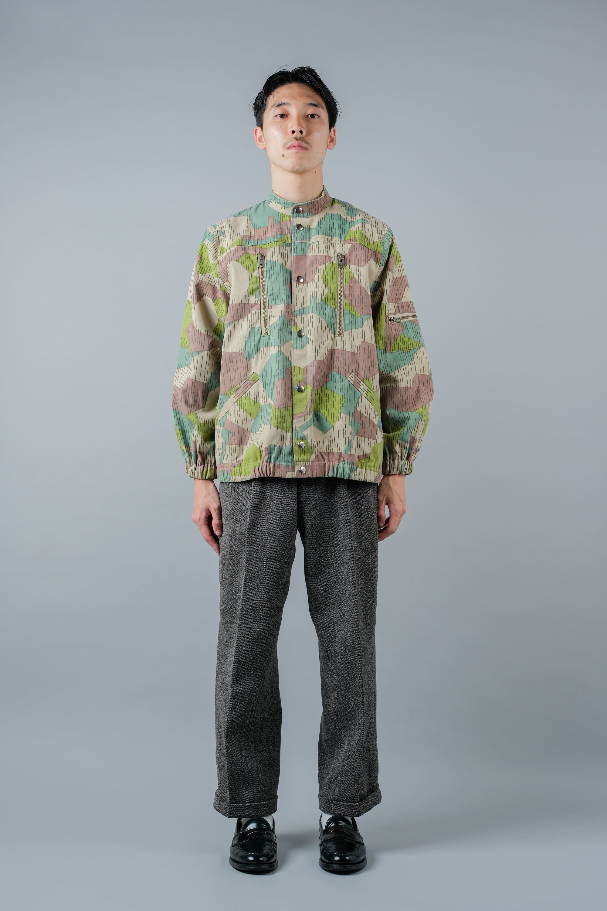 ［~80's］Czechoslovakian Svazarm Splinter Pattern Camouflage Jacket