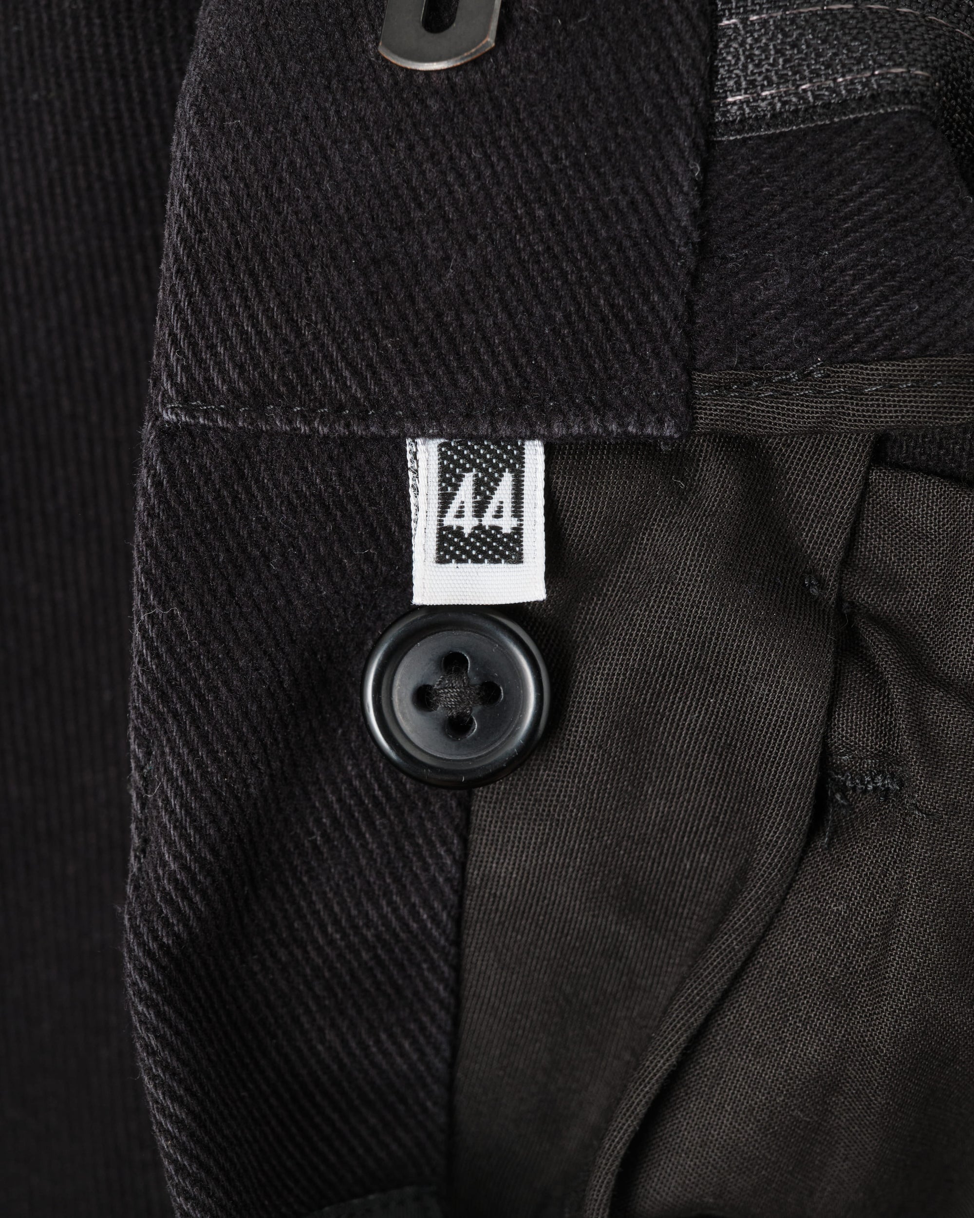 ［~90’s］Old BERNARD ZINS Black Cotton Twill Trousers Size.44 "EMILIO BATCHI 別注"