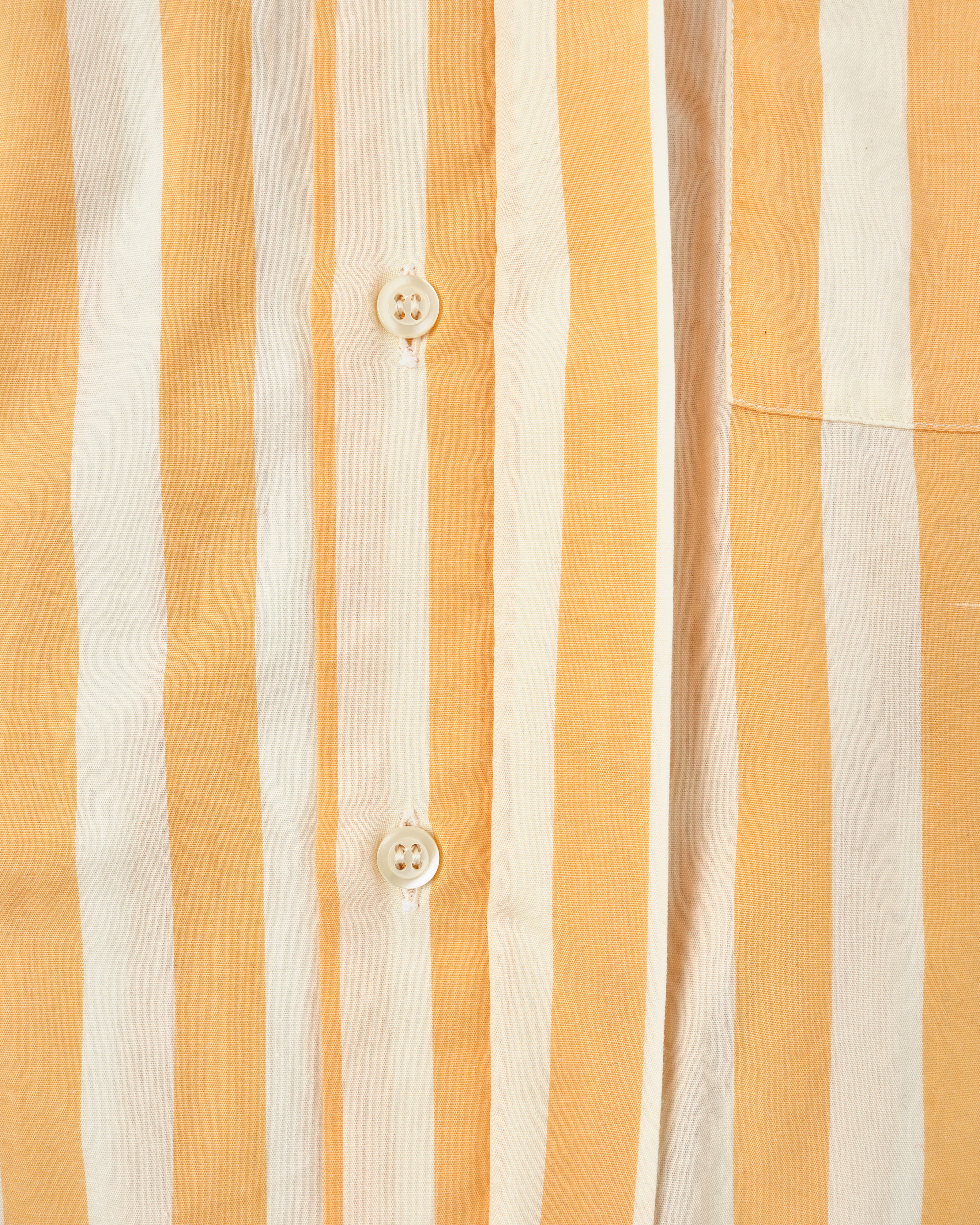 [~80's] Old ROBERTO CAPUCCI Fly Front Striped Shirt Size.41