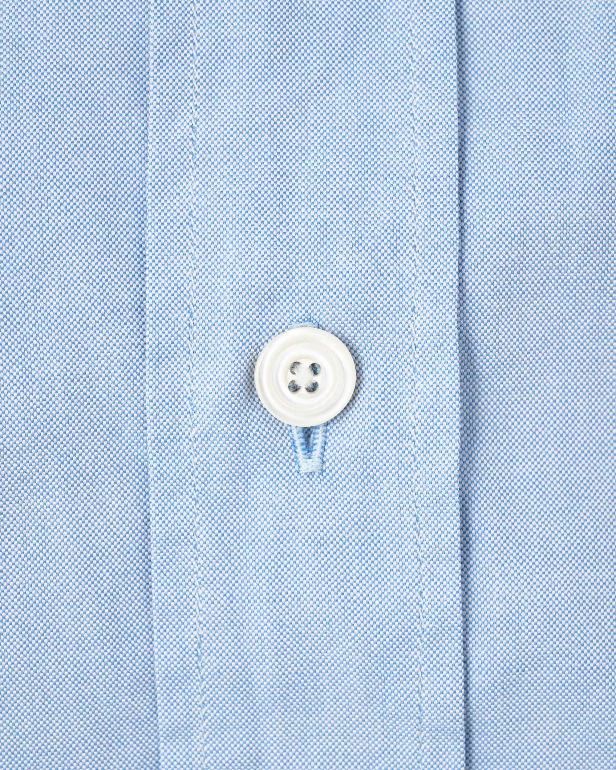 ［~00's］Old Hermès Paris Cotton Oxford B.D Shirt With Sellier Button Size.37
