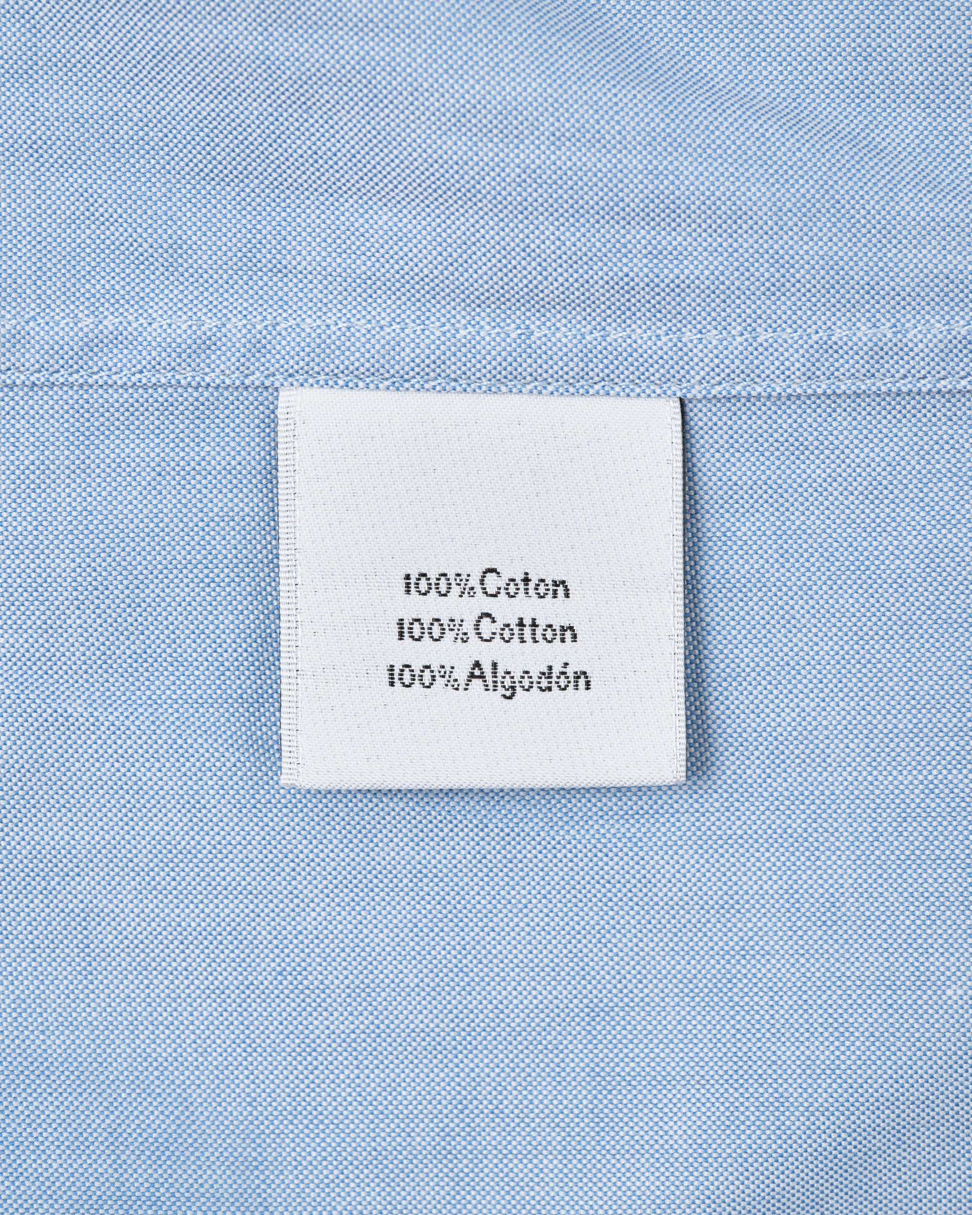 ［~00's］Old Hermès Paris Cotton Oxford B.D Shirt With Sellier Button Size.37