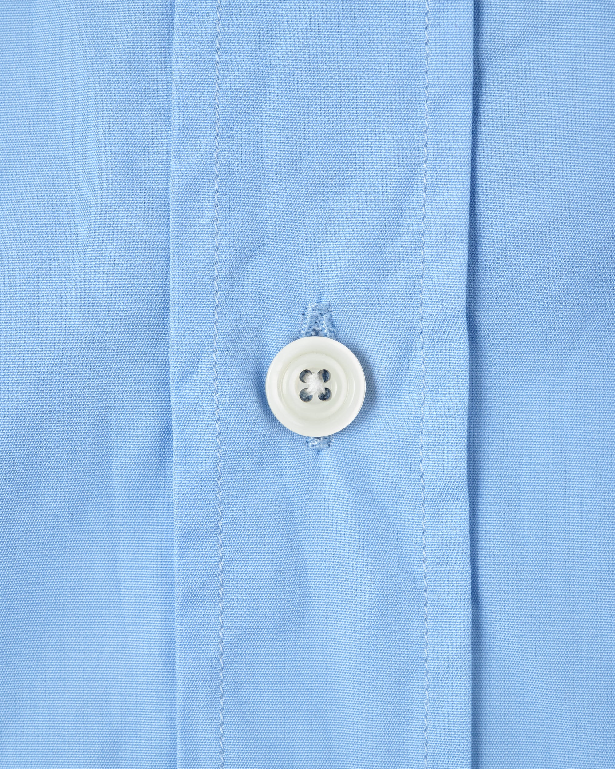［~00's］Old Hermès Paris Cotton Poplin Shirt With Sellier Button Size.37