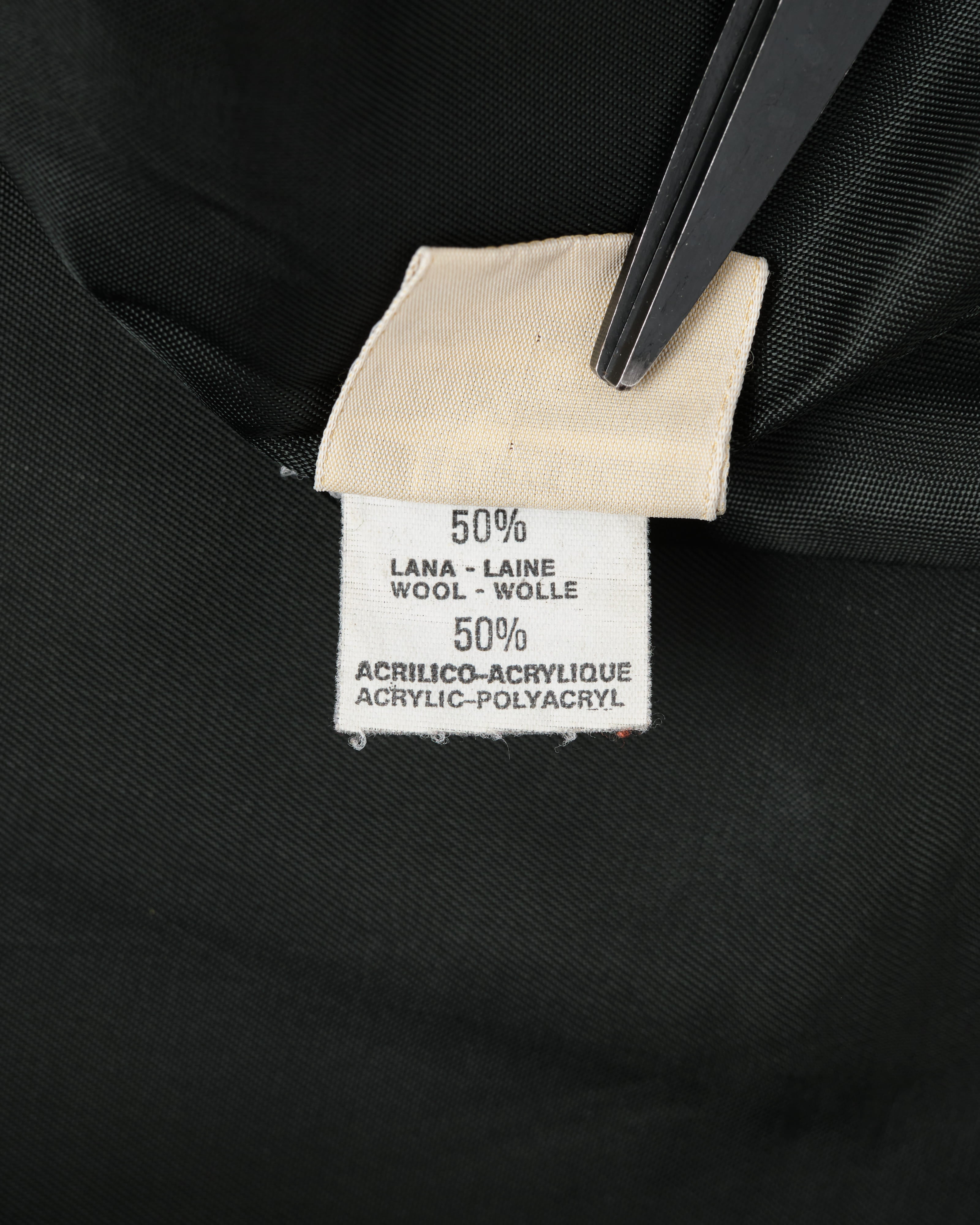 【~80's】Italian Vintage Valstarino Type Black Leather Blouson