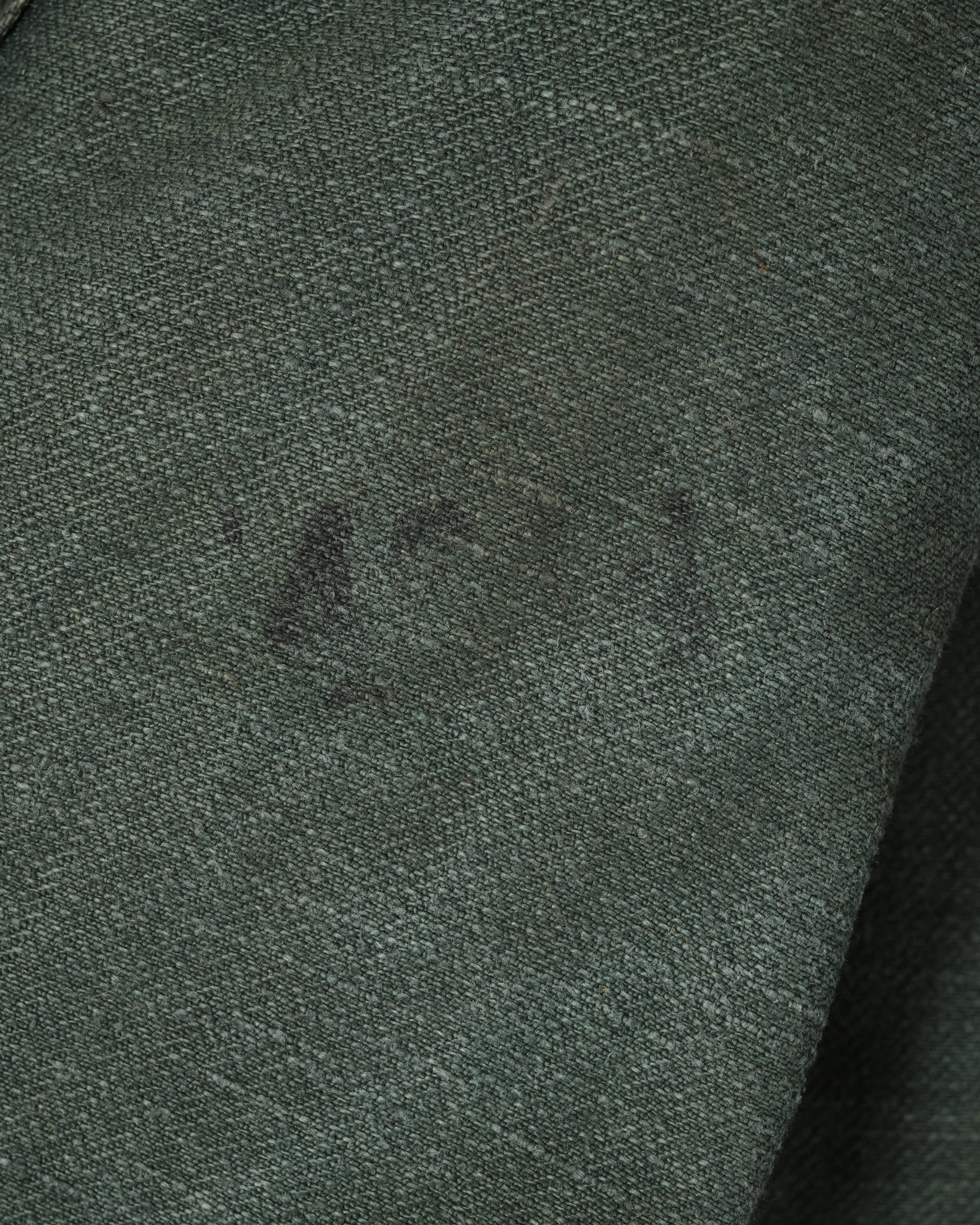 ［~40’s］WWII German Army Green Drillich HBT Linen Summer Field Jacket "Wehrmacht"