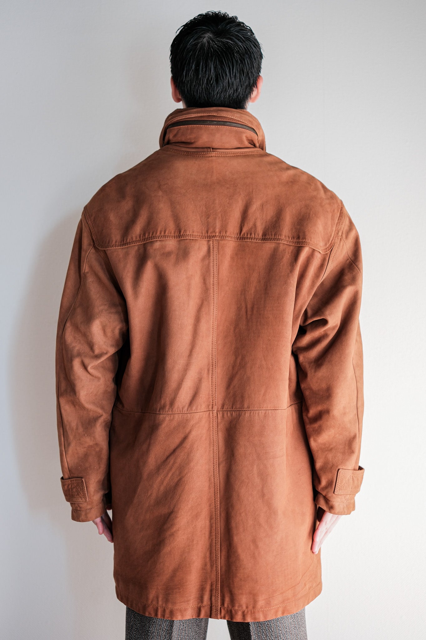 ［~90's］Old INVERTERE Leather Duffle Coat Size.XS