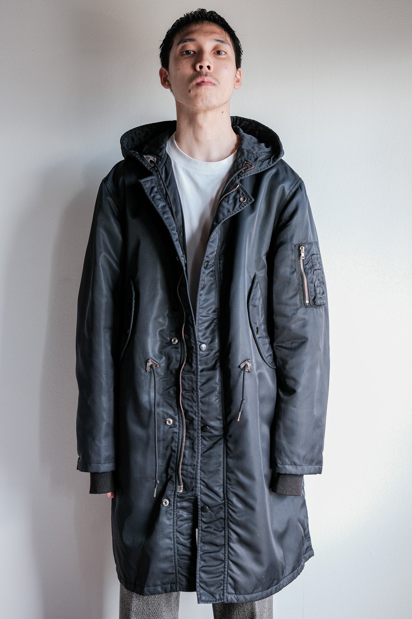 ［~00’s］Old miu miu Military Style Nylon Coat Size.M