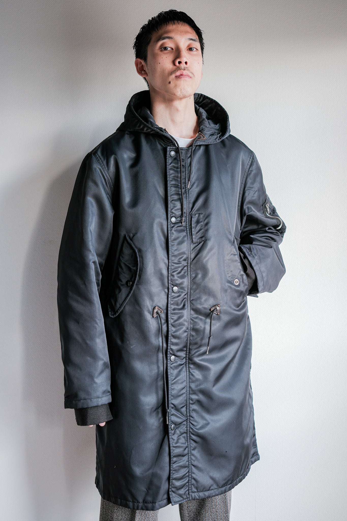 ［~00’s］Old miu miu Military Style Nylon Coat Size.M