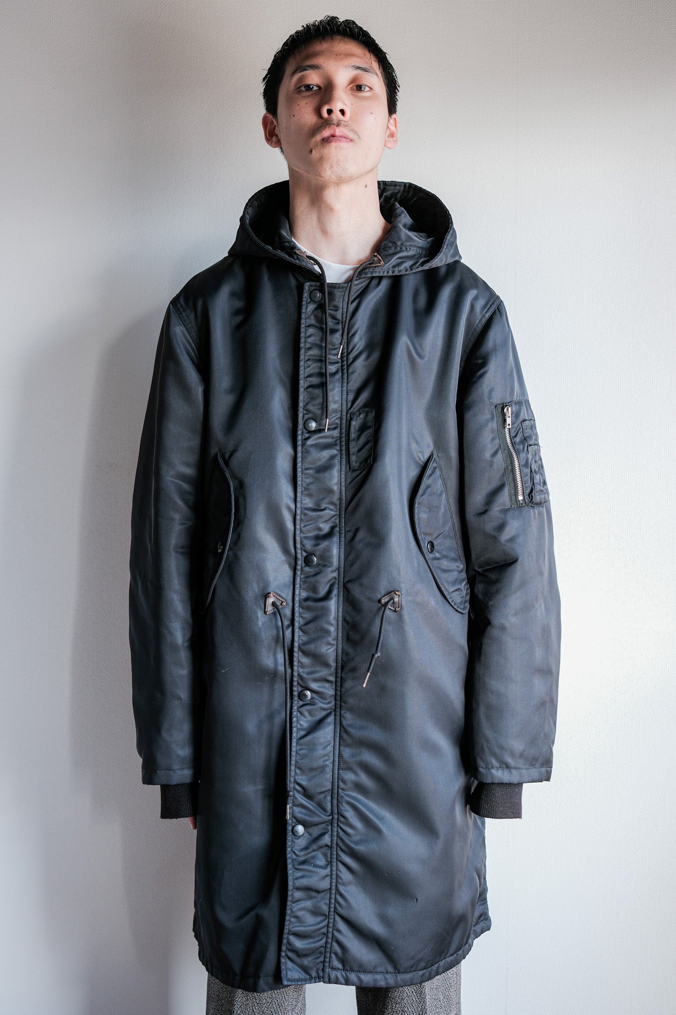 ［~00’s］Old miu miu Military Style Nylon Coat Size.M