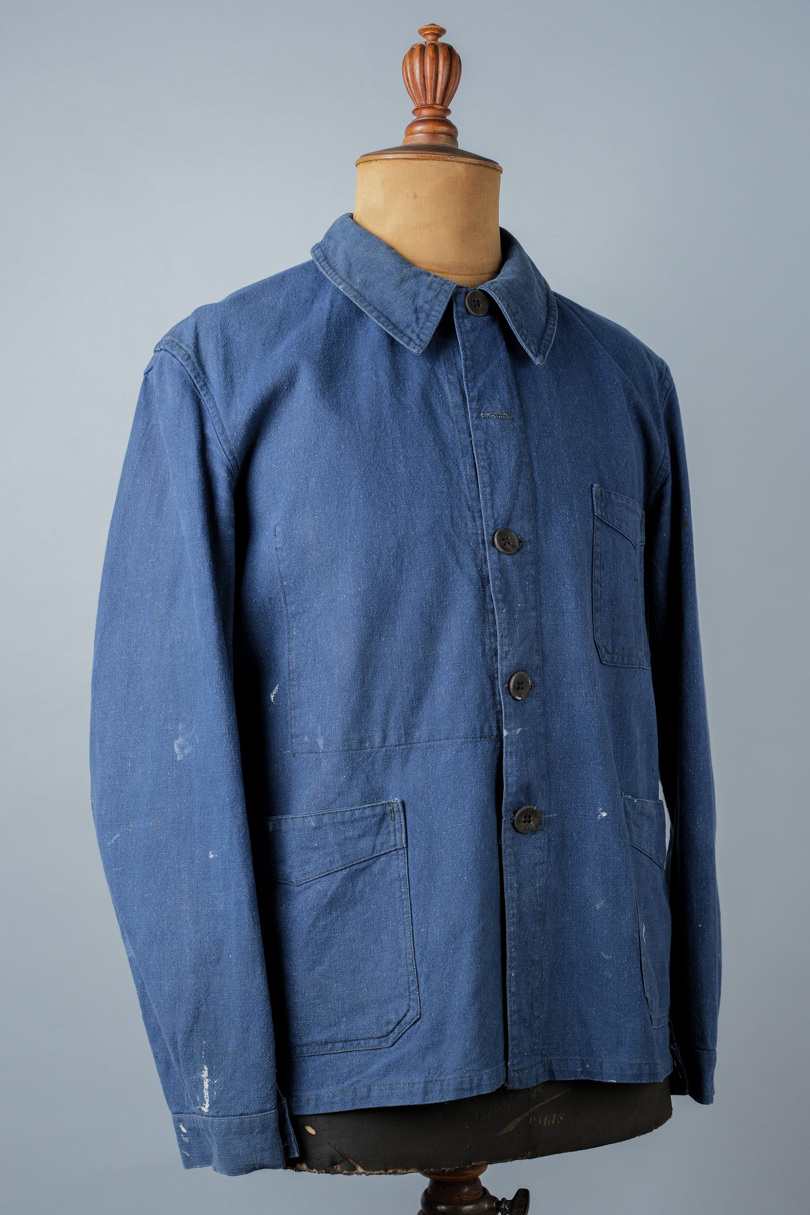 [~ 40's] French Vintage Indigo Metis Work Jacket