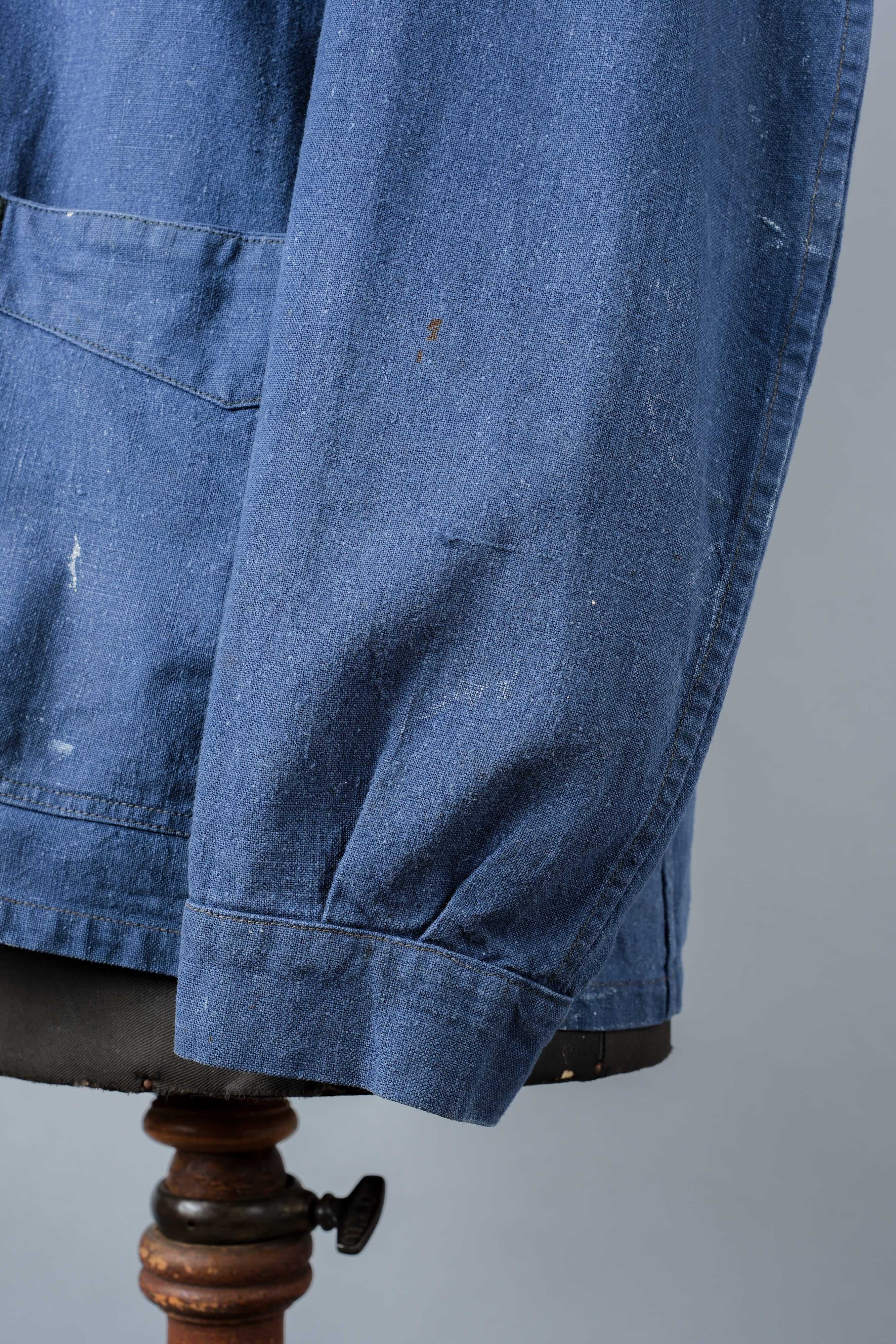 【~40's】French Vintage Indigo Metis Work Jacket