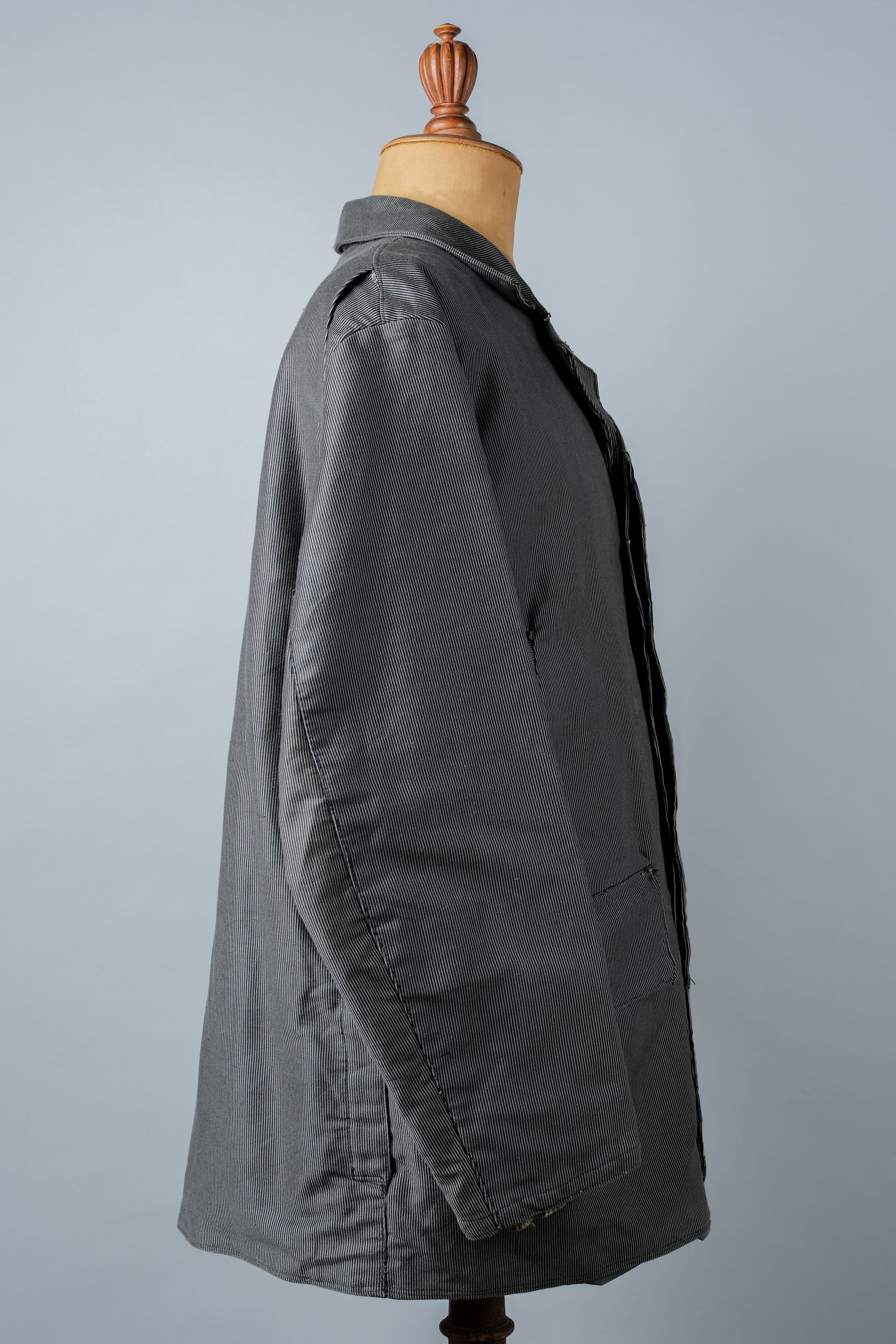 ［~60's］French Vintage Printed Moleskin Lapel Hunting Jacket "L'ESQUIMAU"