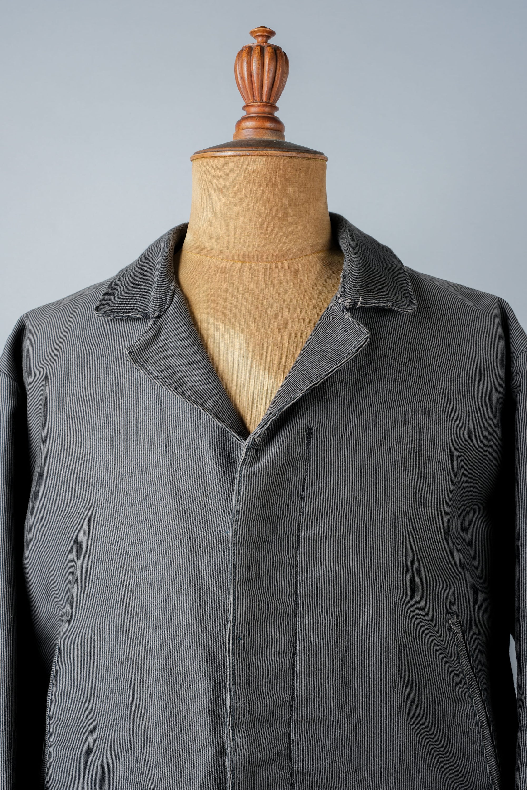 ［~60's］French Vintage Printed Moleskin Lapel Hunting Jacket "L'ESQUIMAU"