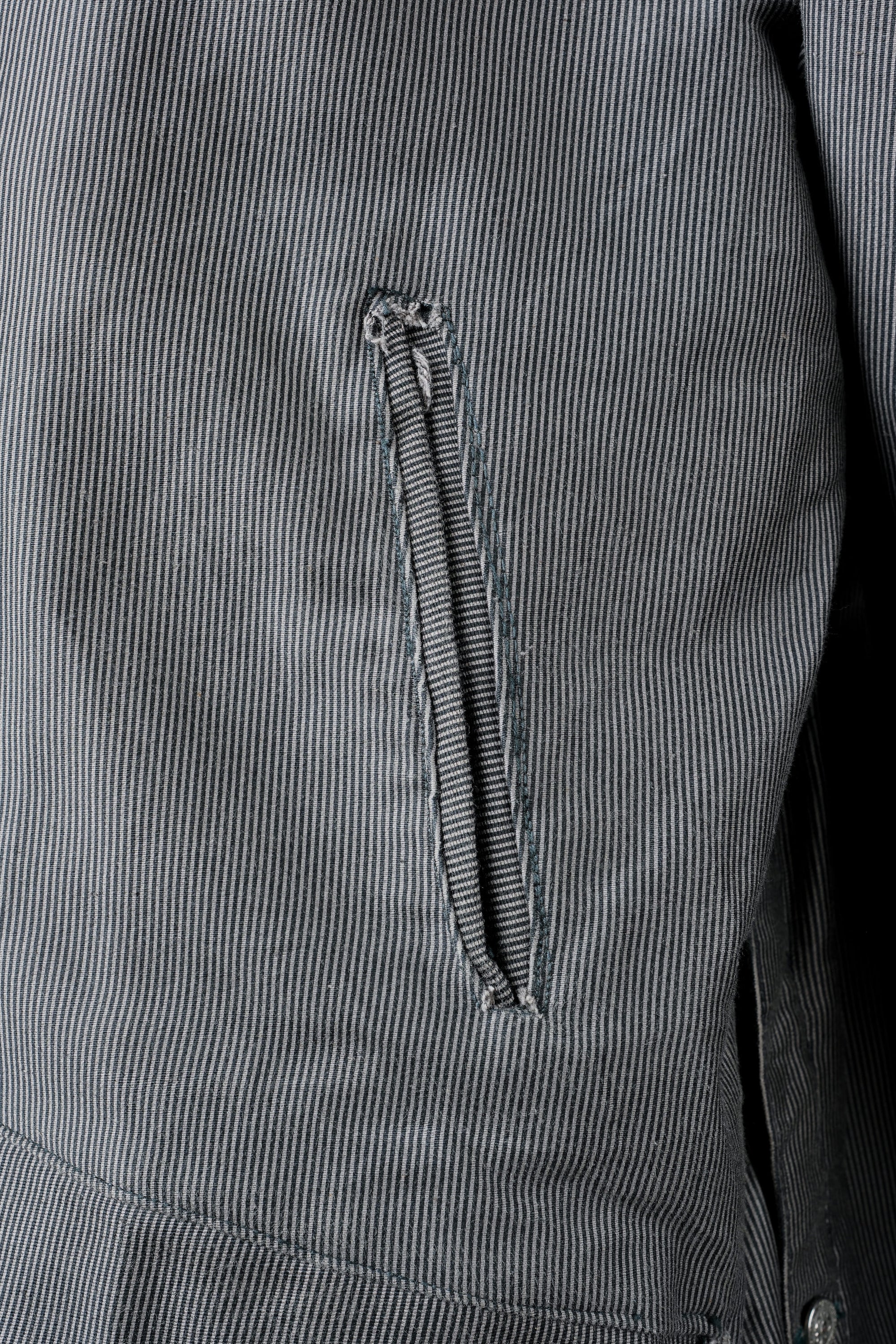 ［~60's］French Vintage Printed Moleskin Lapel Hunting Jacket "L'ESQUIMAU"