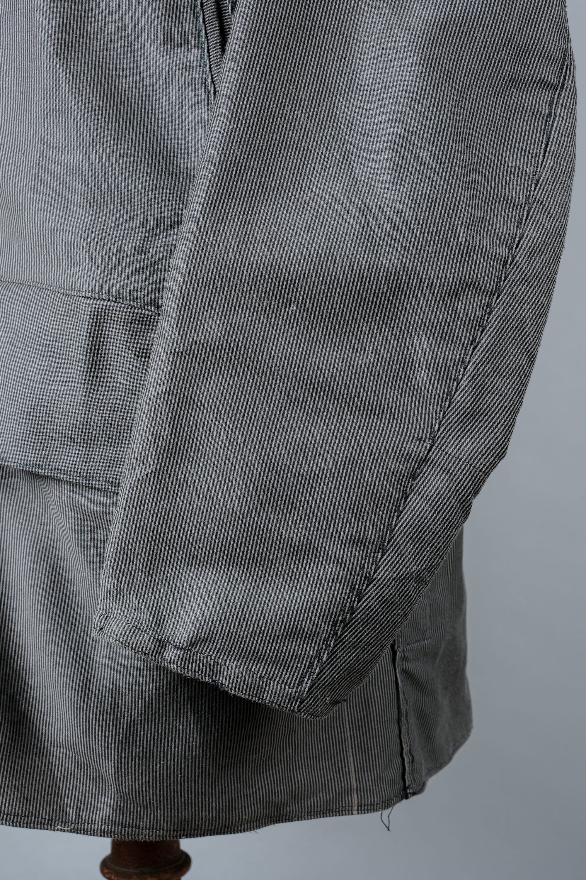 ［~60's］French Vintage Printed Moleskin Lapel Hunting Jacket "L'ESQUIMAU"