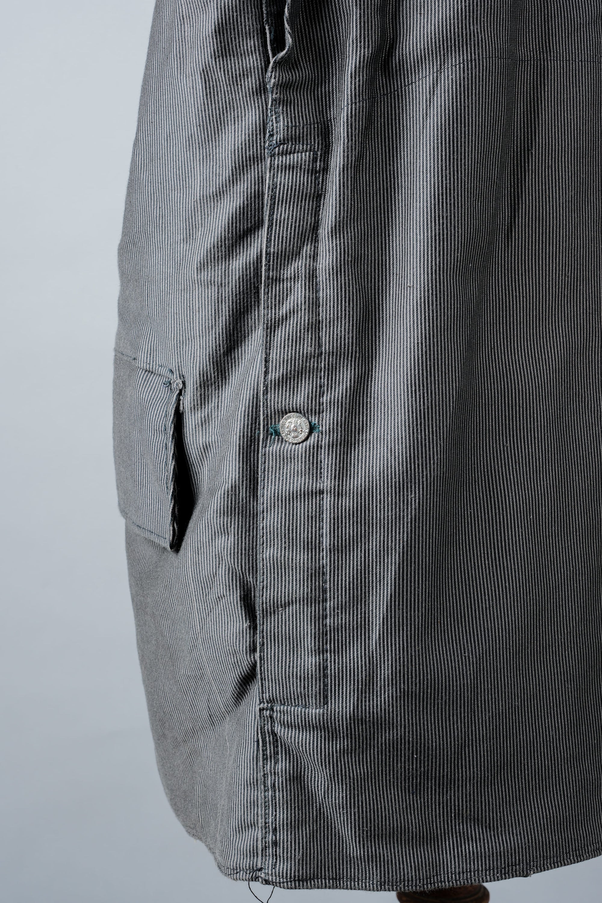 ［~60's］French Vintage Printed Moleskin Lapel Hunting Jacket "L'ESQUIMAU"
