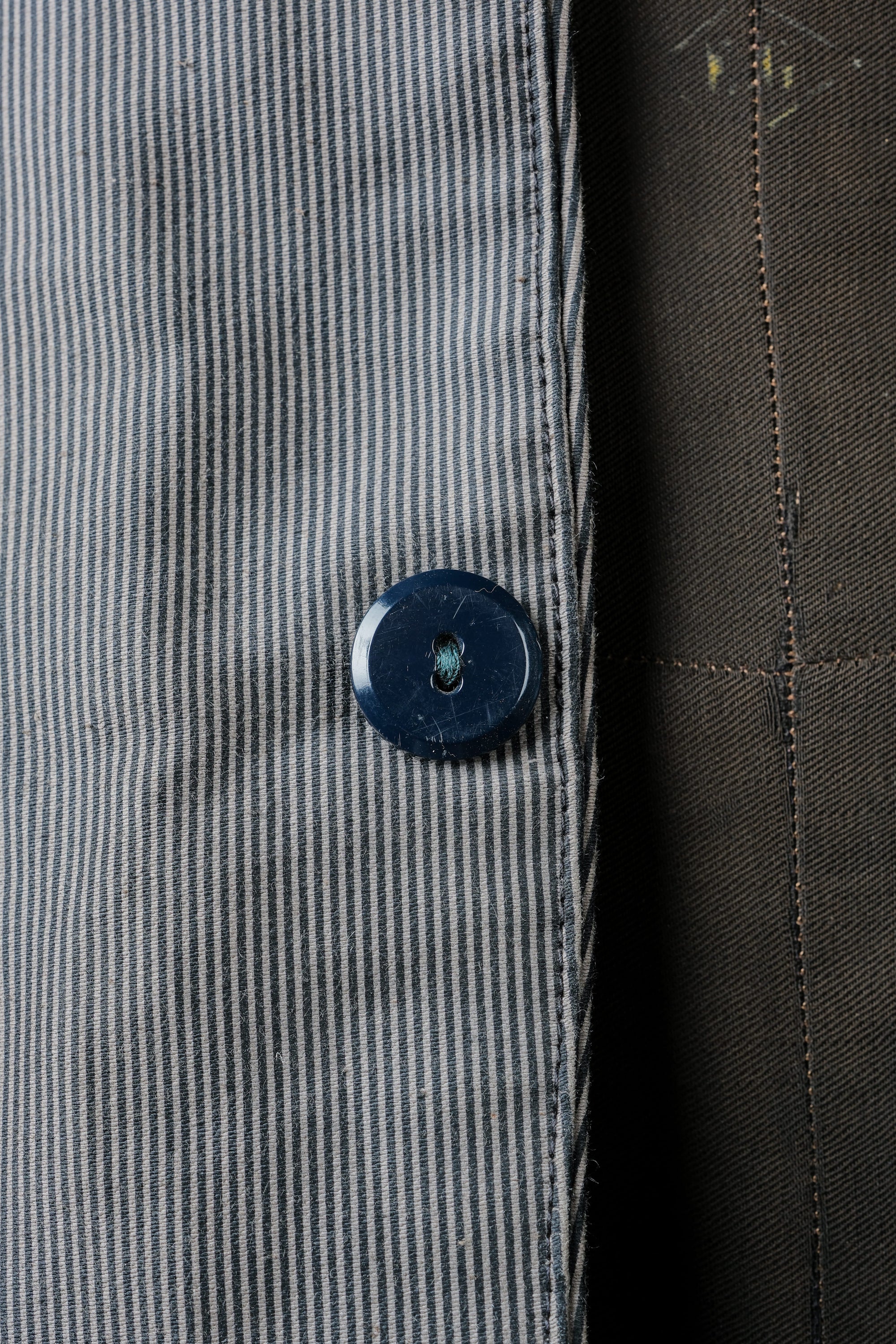［~60's］French Vintage Printed Moleskin Lapel Hunting Jacket "L'ESQUIMAU"